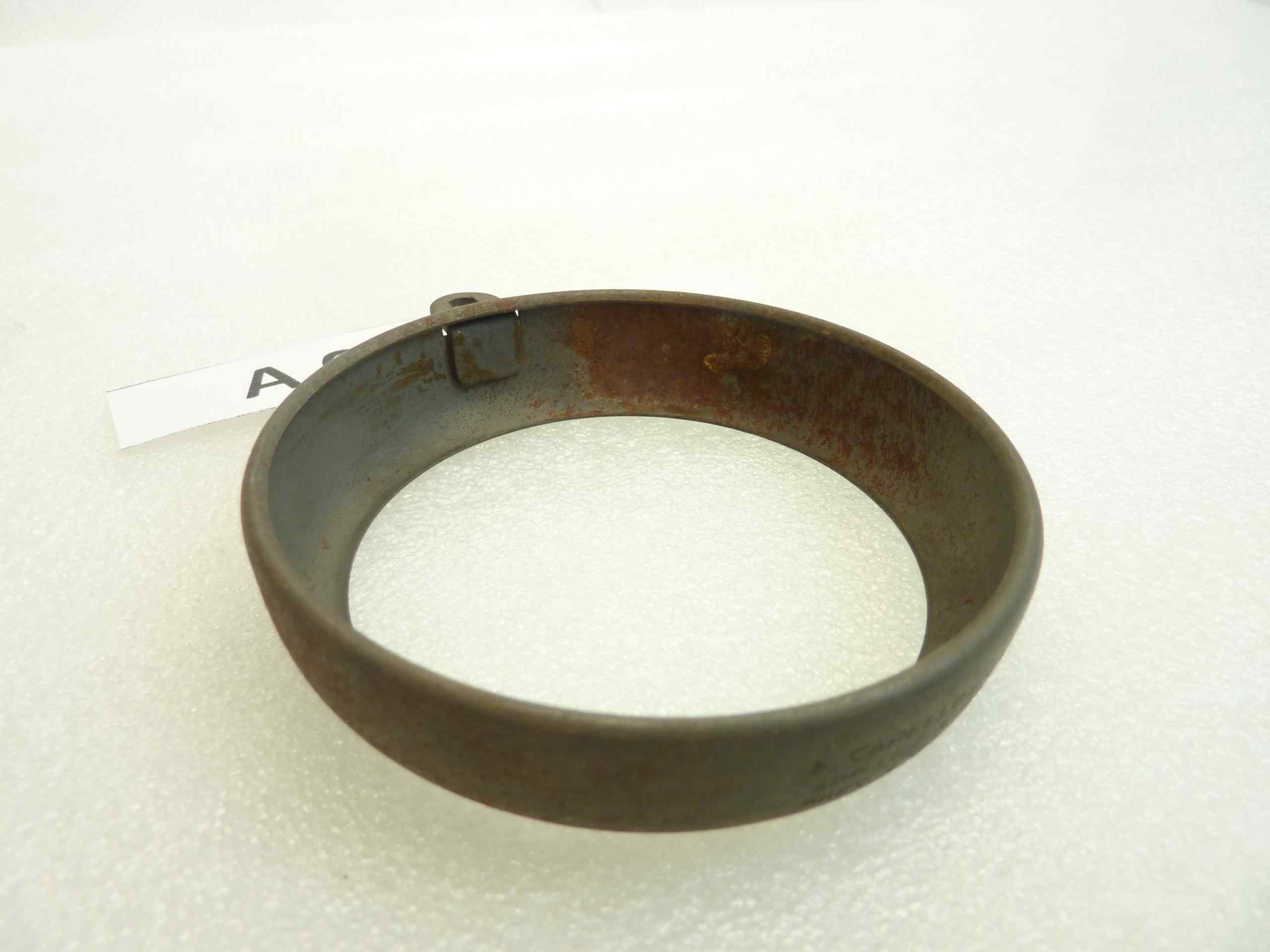 Ghiera faro diam vetro 75 mm - diam est 94 mm moto auto epoca - immagine 4