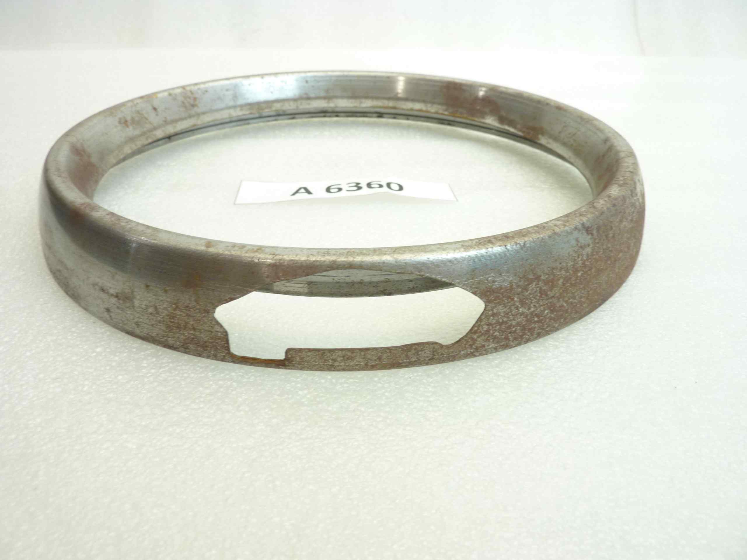 Ghiera faro diam vetro 186 mm - diam est 219 mm moto auto epoca - immagine 2