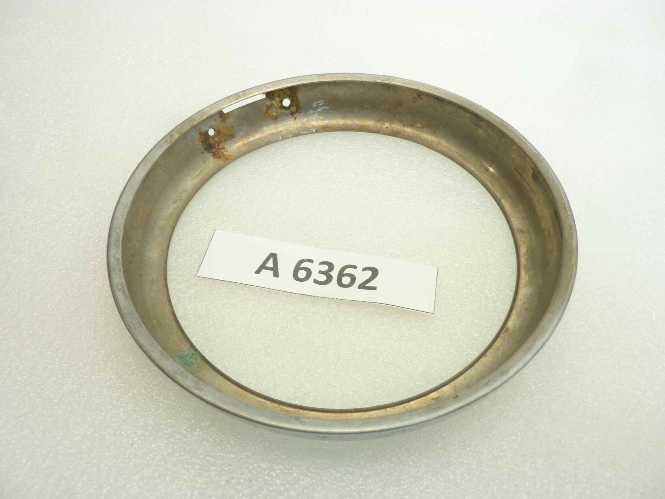 Ghiera faro diam vetro 130 mm - diam est 159 mm moto auto epoca - immagine 4