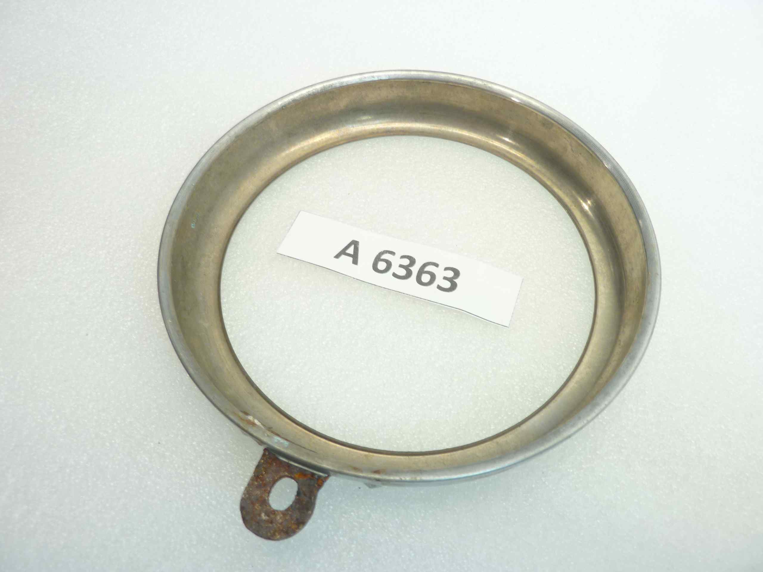 Ghiera faro diam vetro 130 mm - diam est 159 mm moto auto epoca - immagine 4