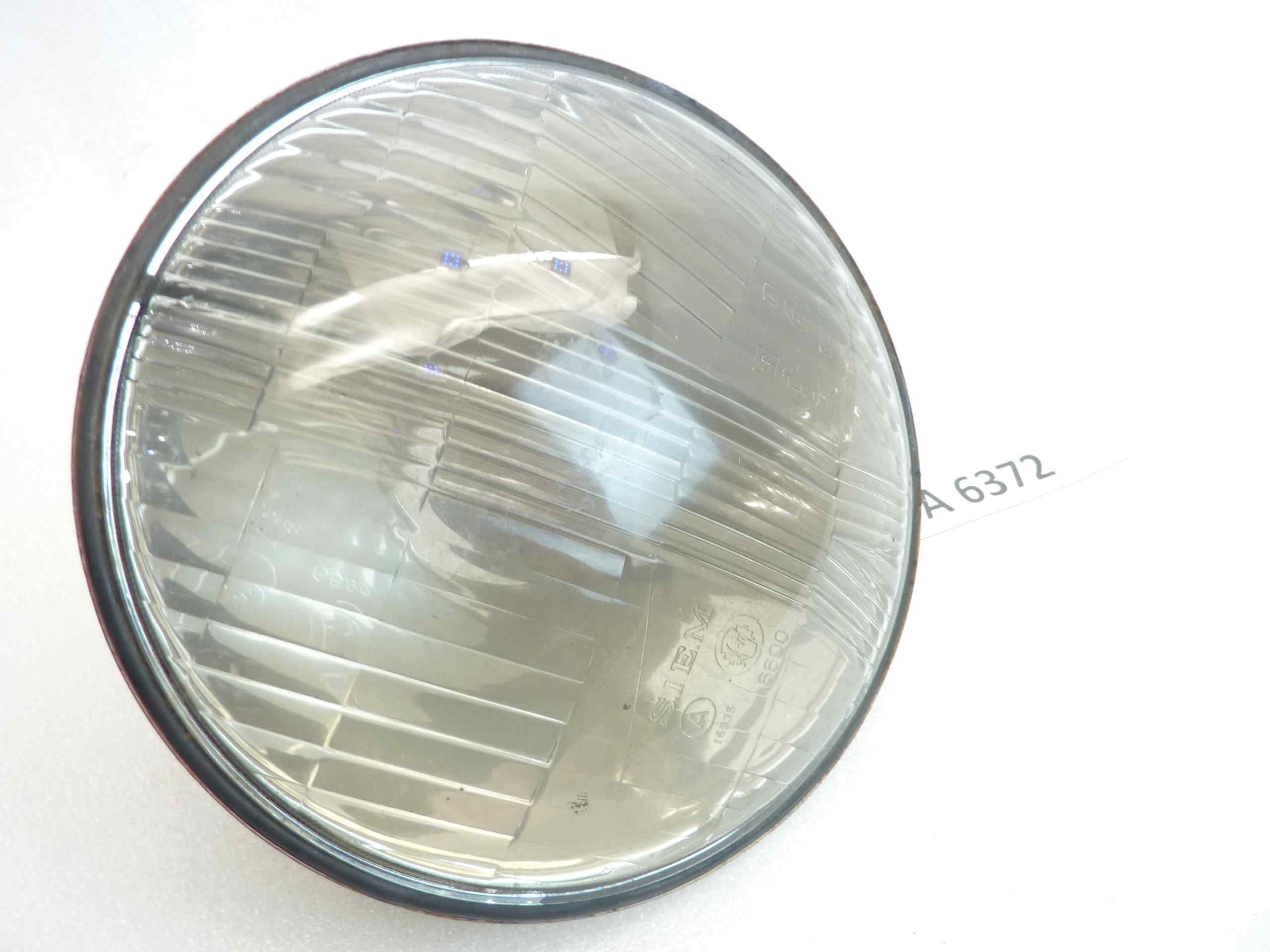 Faro fanale Siem 6600 6589 6588 diam est 177 mm - diam foro 45 mm moto auto epoca - immagine 2