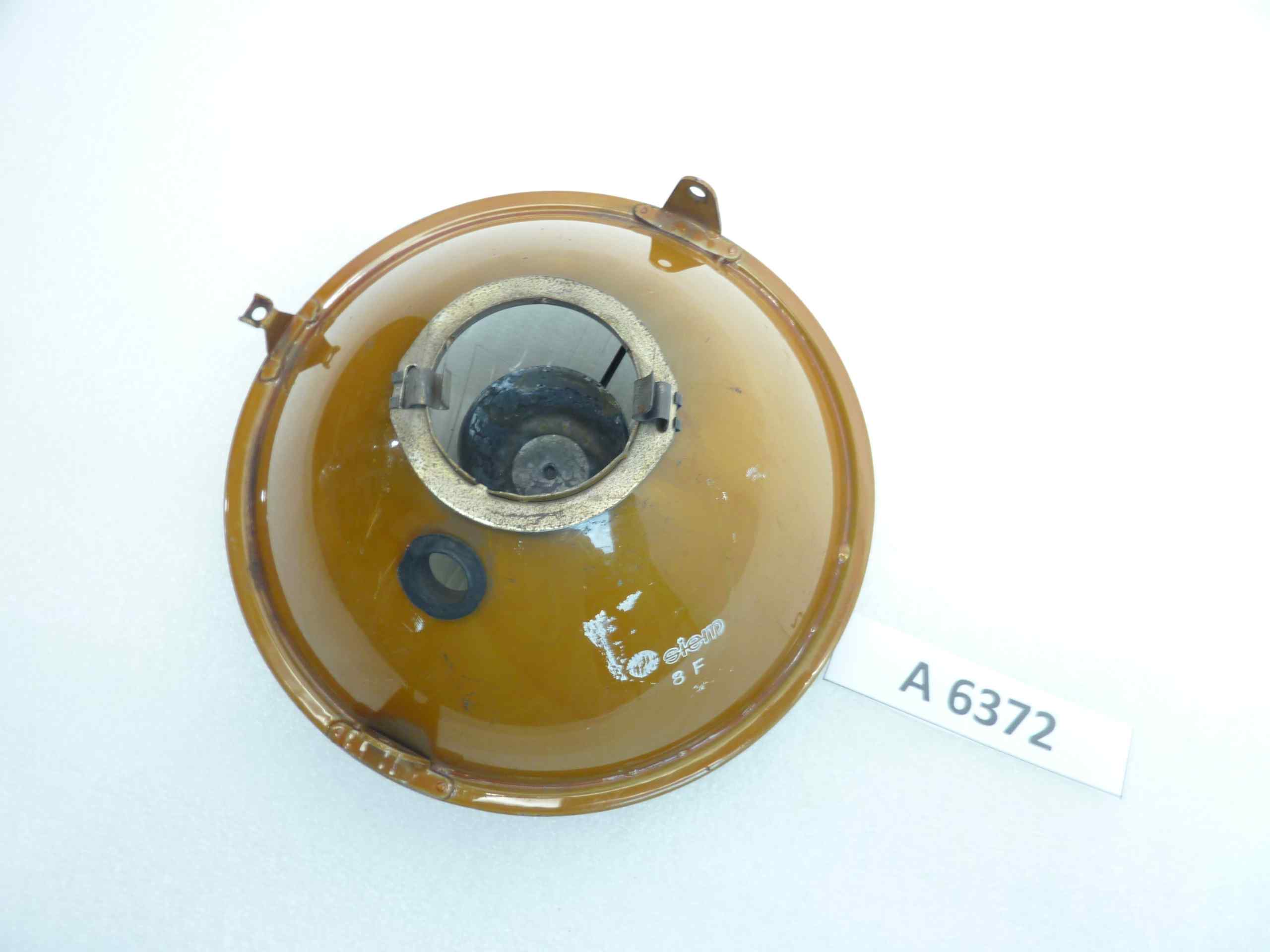 Faro fanale Siem 6600 6589 6588 diam est 177 mm - diam foro 45 mm moto auto epoca - immagine 5