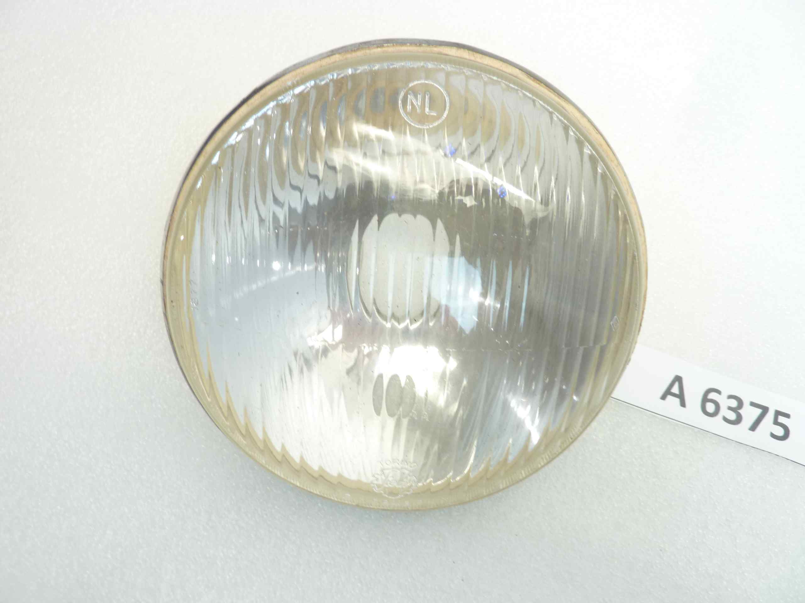 Faro fanale Siem 1877 IGM 0845PMX diam vetro 130 - diam est 137 mm - diam foro 37 mm moto auto epoca nuovo fondo di magazzino - immagine 2
