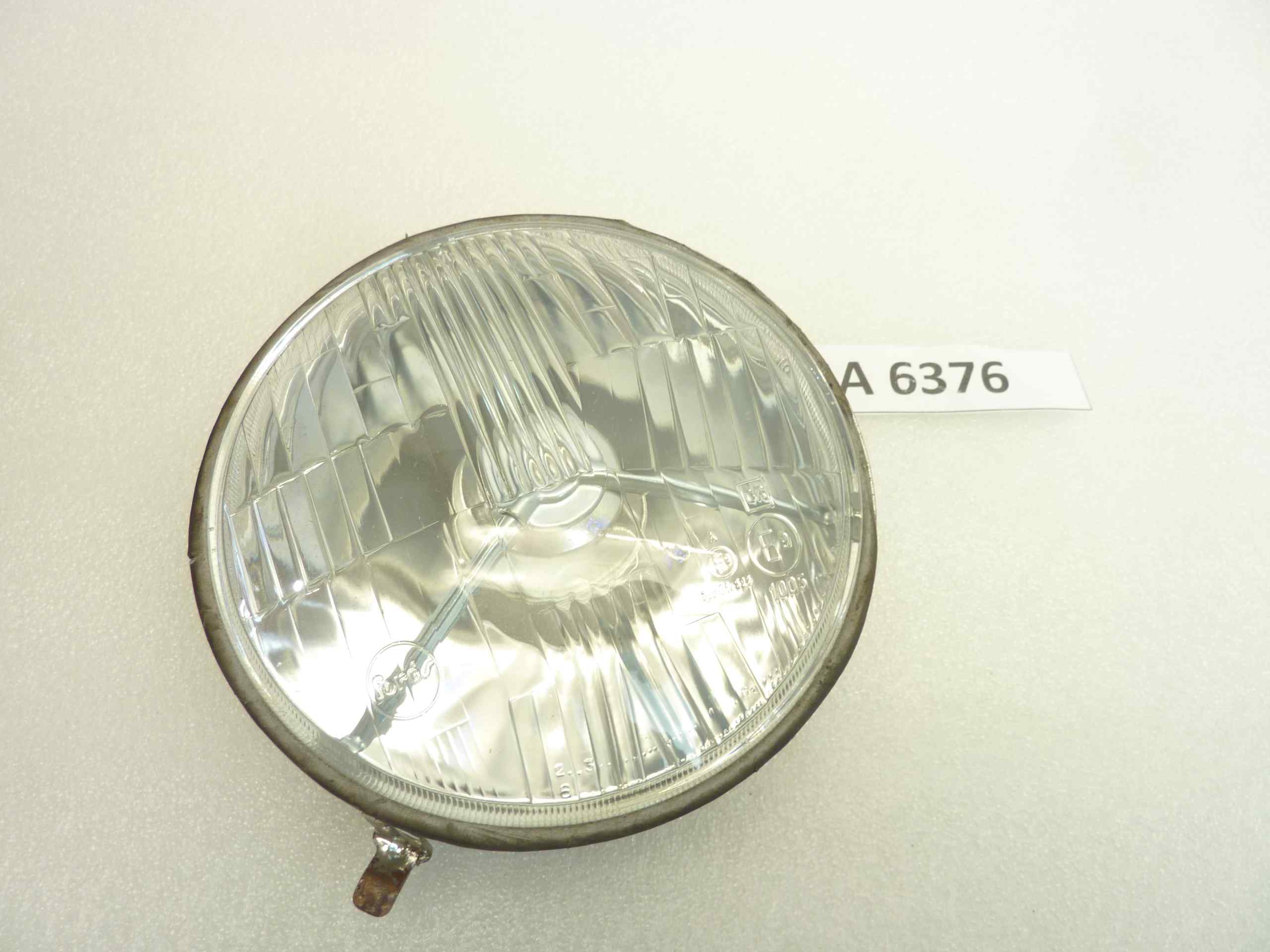 Faro fanale Fores 1005 7R01525 diam est 137 mm - diam foro 41 mm moto auto epoca nuovo fondo di magazzino