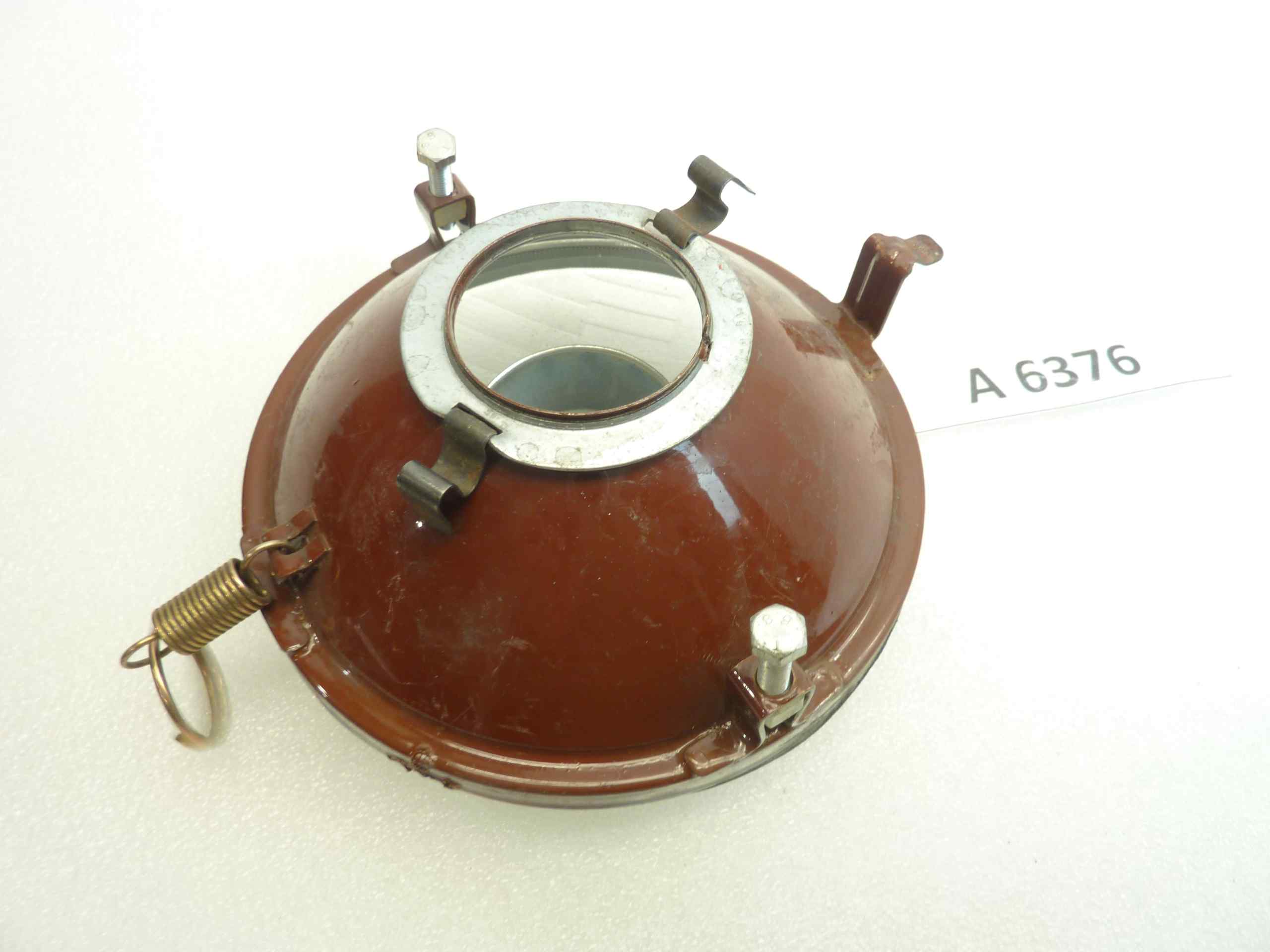 Faro fanale Fores 1005 7R01525 diam est 137 mm - diam foro 41 mm moto auto epoca nuovo fondo di magazzino - immagine 5