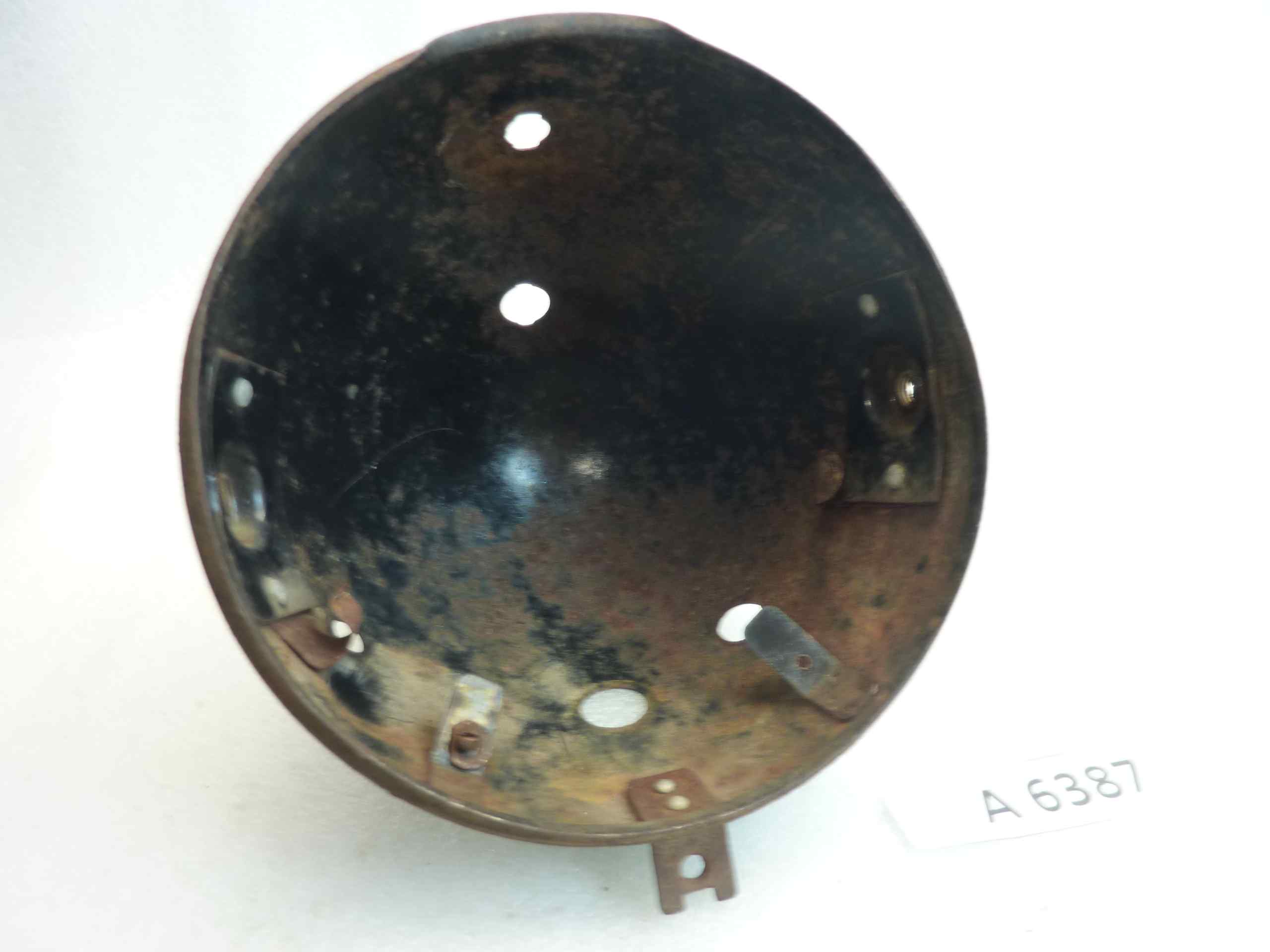 Guscio faro diam 170 mm altezza 145 mm moto epoca - immagine 6
