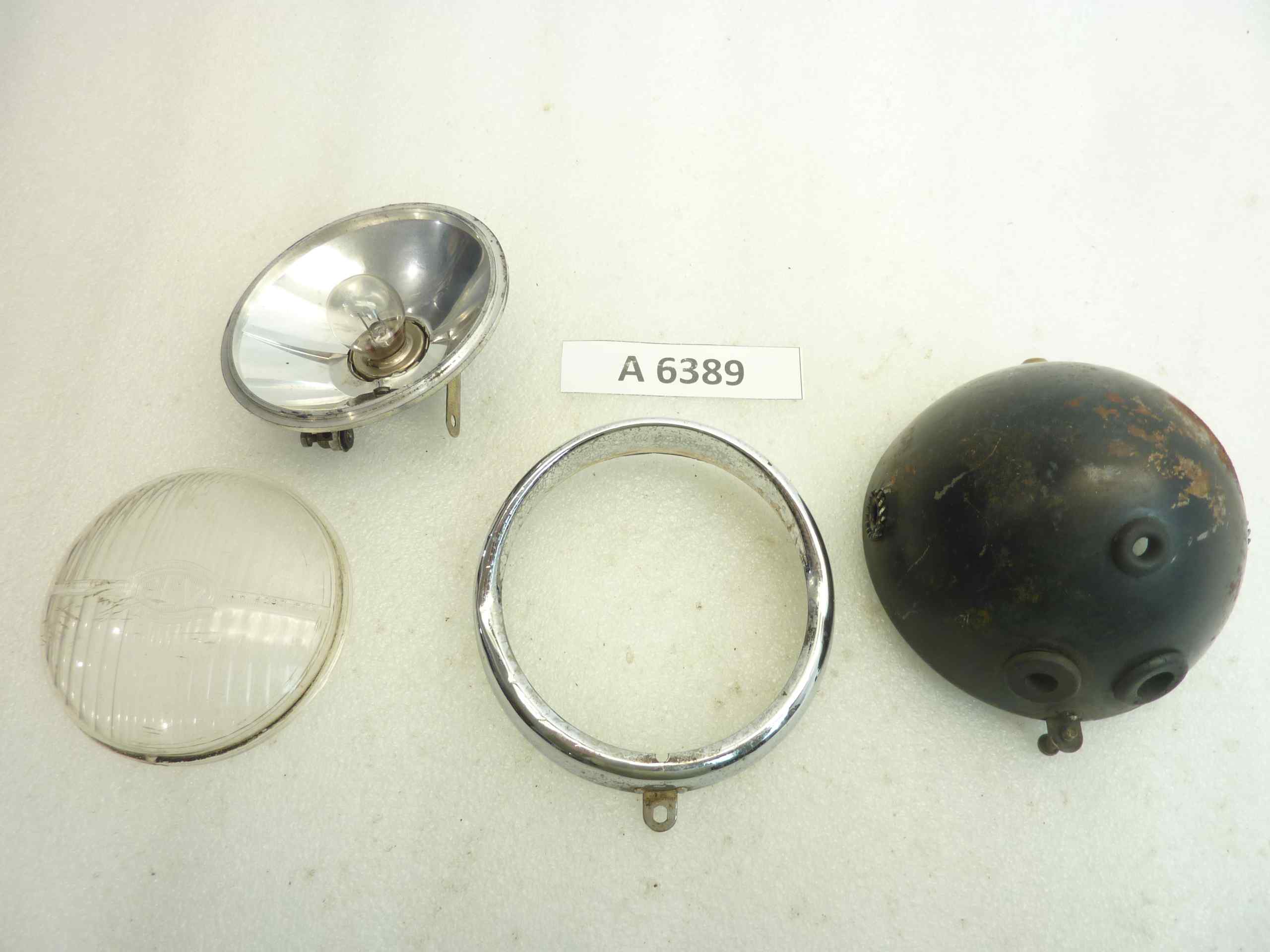 Faro fanale Cev 95 IGM 4393 PCX diam est 116 mm moto epoca