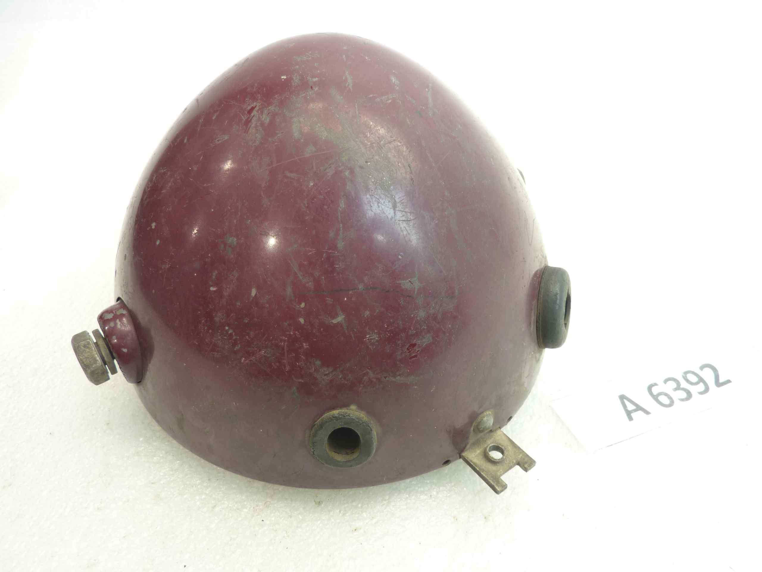 Guscio faro bordeaux diam est 153 mm altezza 105 mm moto epoca - immagine 4