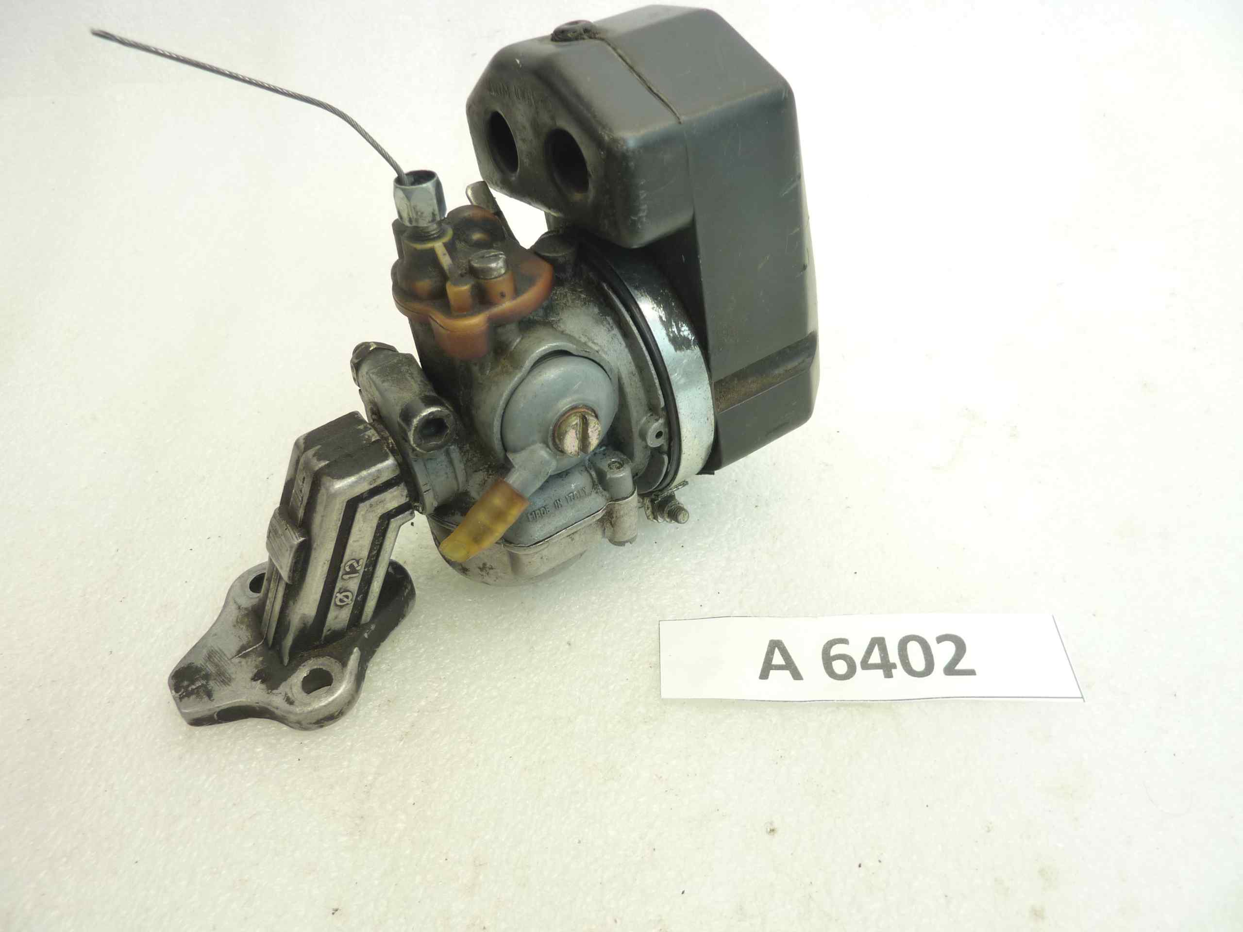 Carburatore Dell'Orto Garelli cod SHA 1412 con filtro e collettore - immagine 4