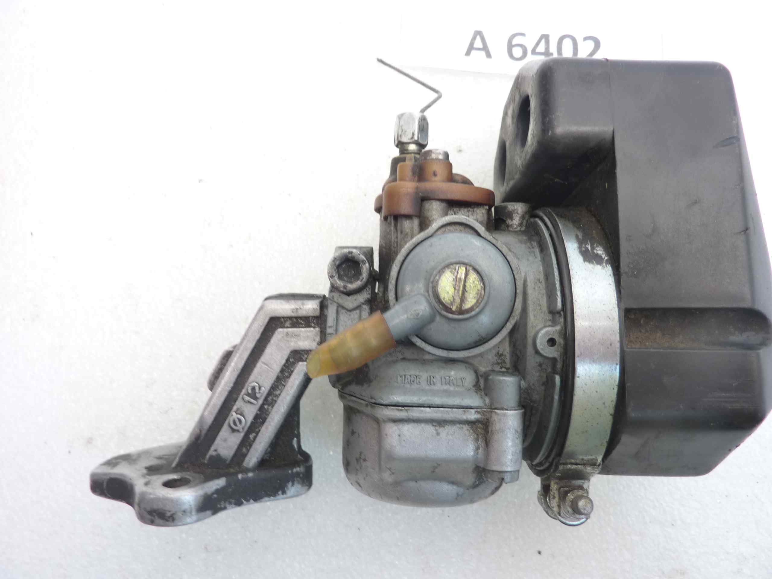 Carburatore Dell'Orto Garelli cod SHA 1412 con filtro e collettore - immagine 5