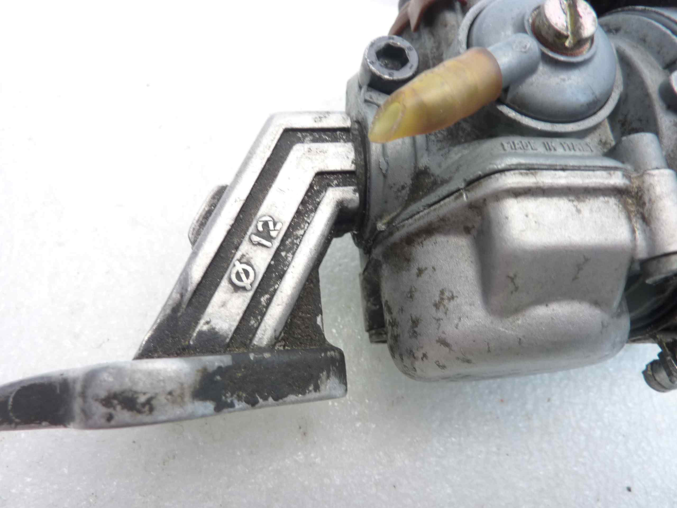Carburatore Dell'Orto Garelli cod SHA 1412 con filtro e collettore - immagine 6