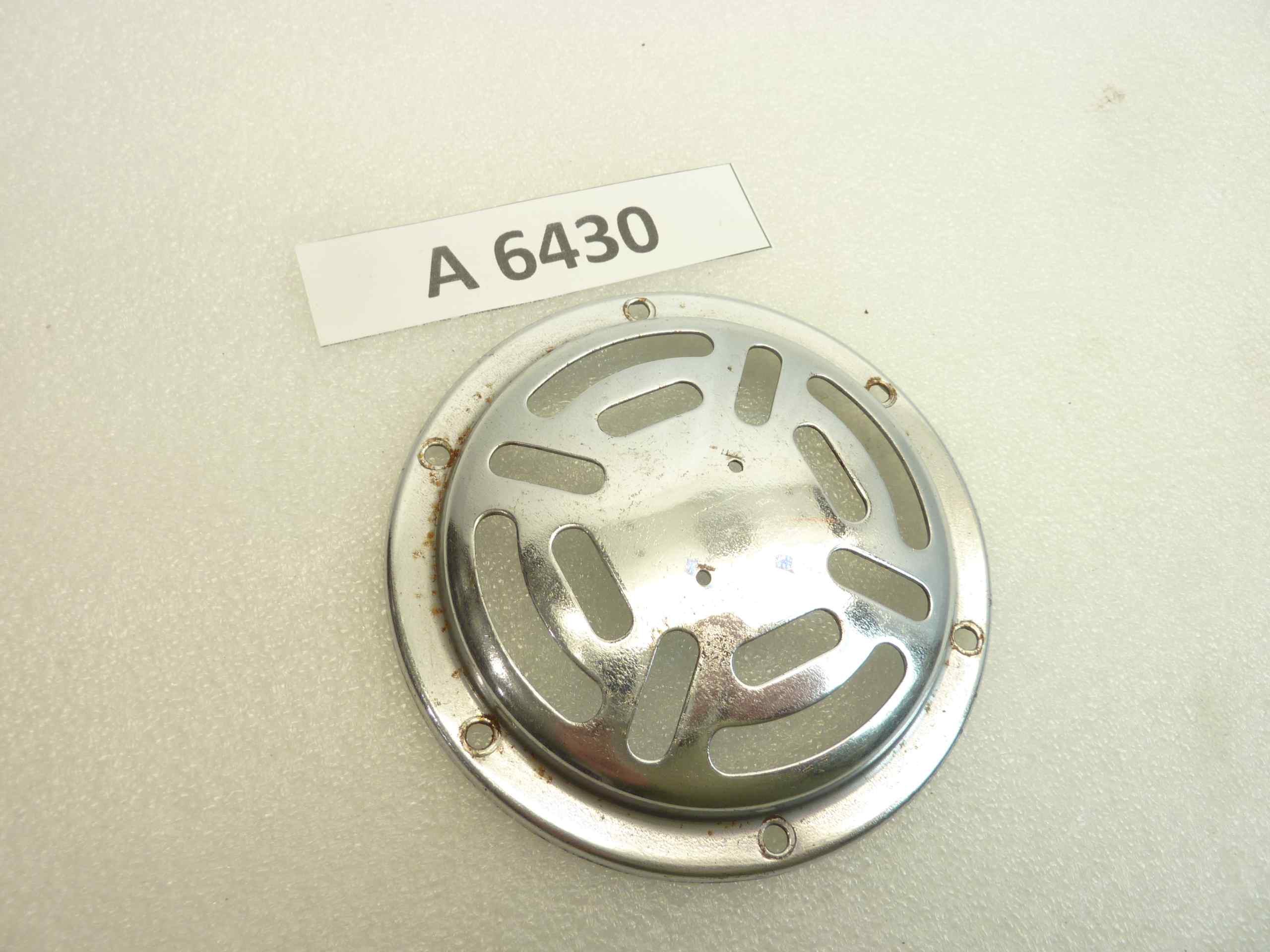 Cornice cromato clacson Aprilia cod KC 100 12V IGM 0722KA nuovo fondo di magazzino