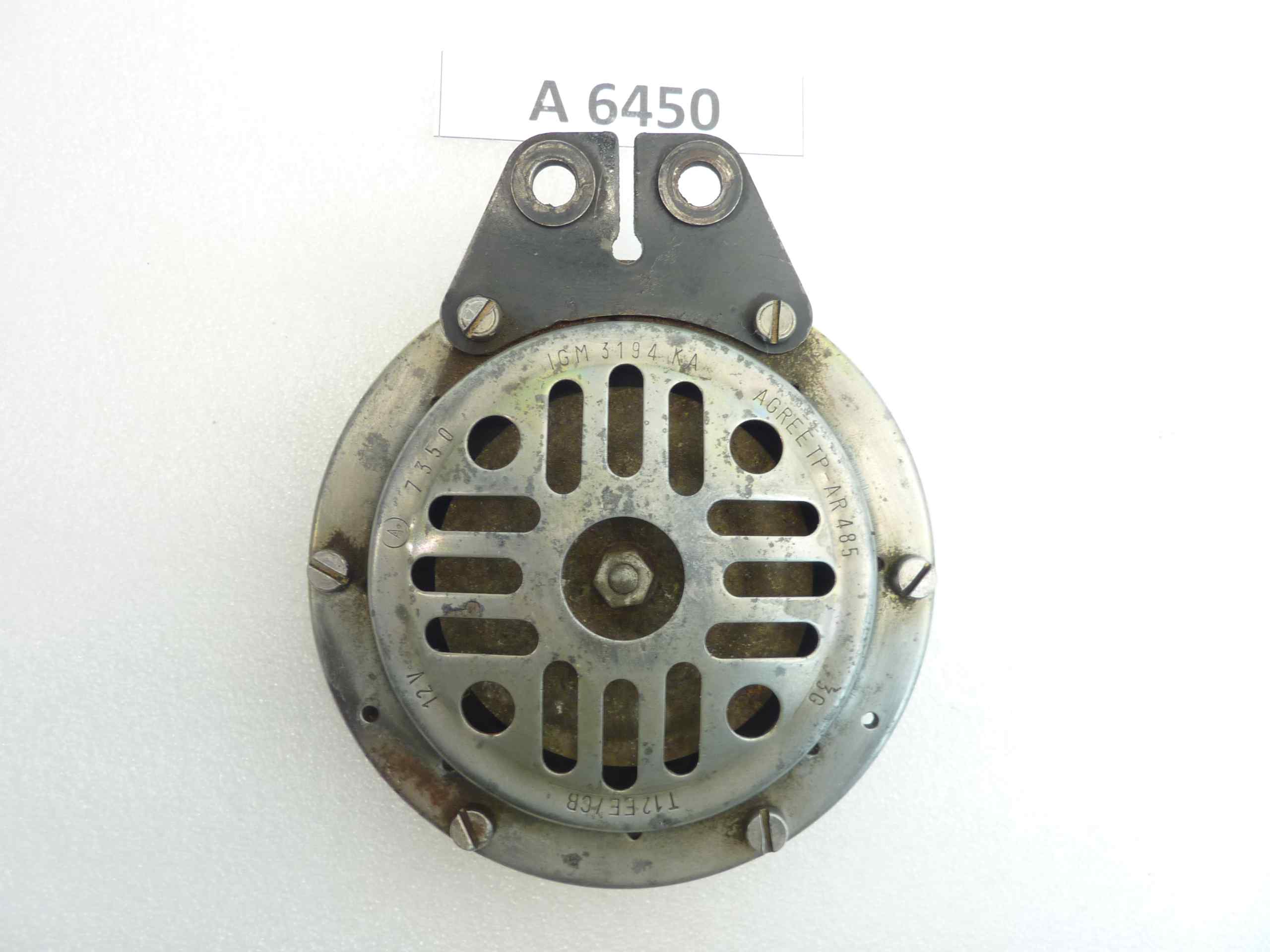 Clacson Magneti Marelli 7350 IGM 3194 KA T12EECB 12V