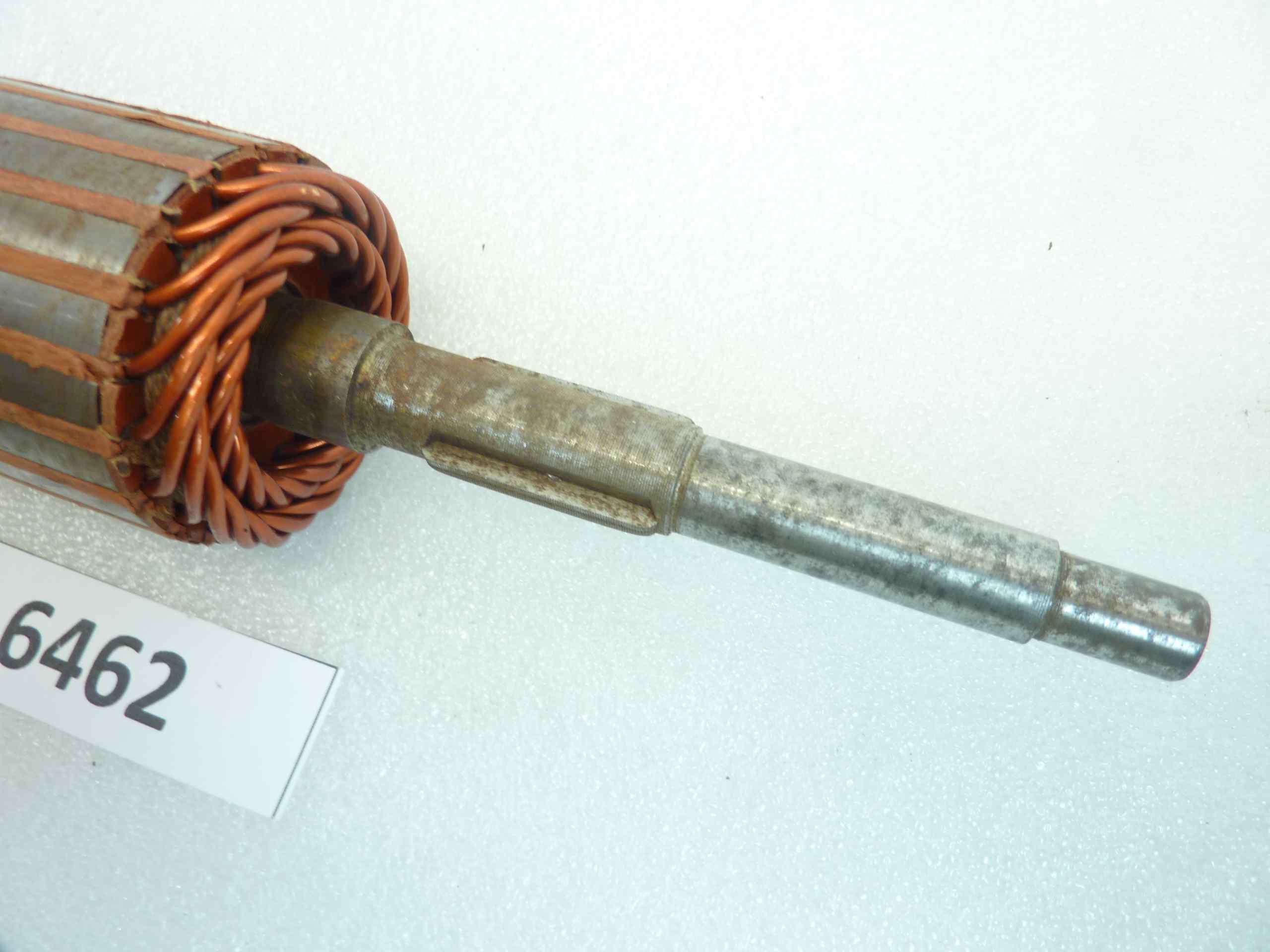 Rotore motorino avviamento Fiat 500 12 V diam 52 mm lungh 230,5 mm nuovo fondo di magazzino - immagine 4