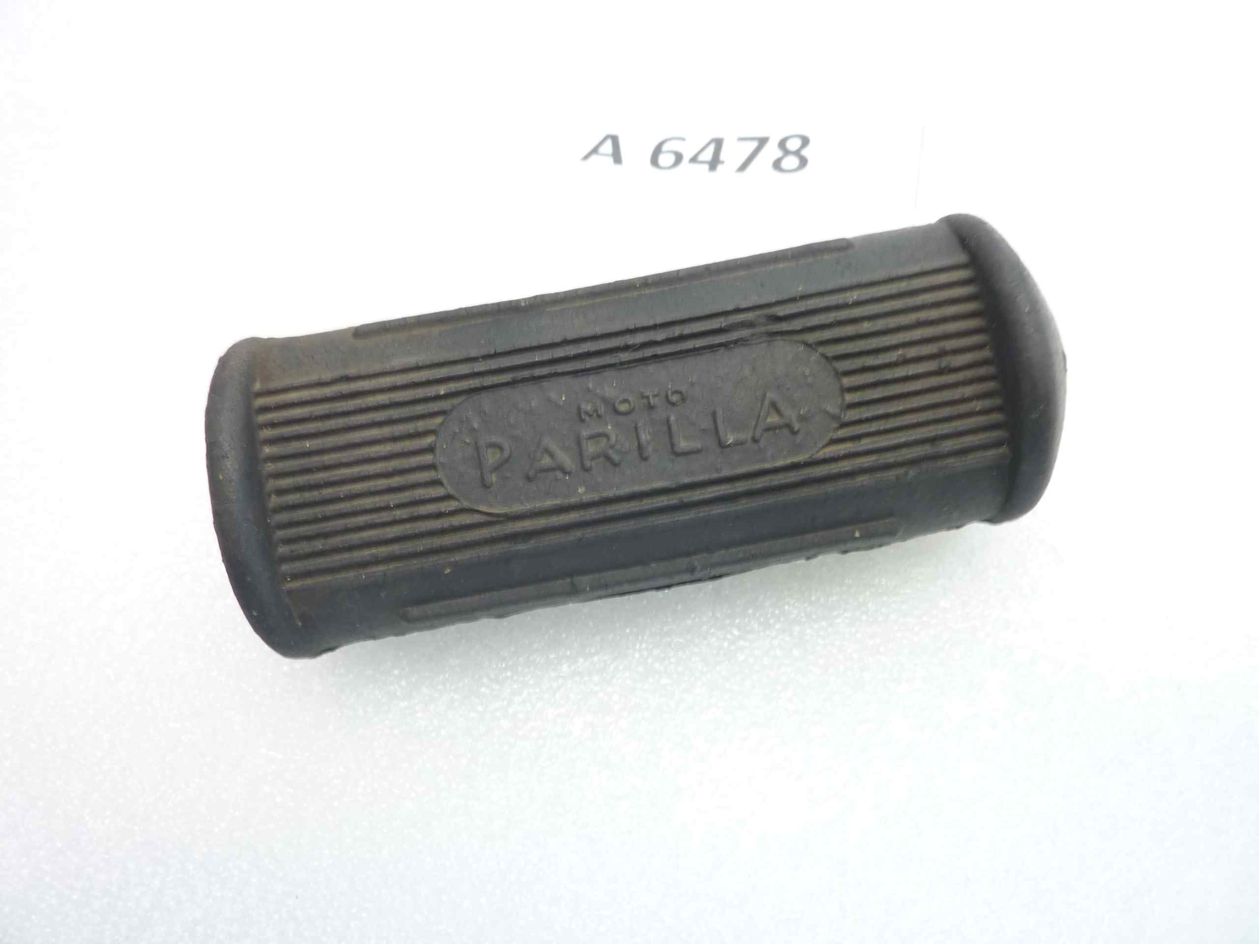 Gomma pedana poggiapiedi Parilla largh 42 mm alt 29 mm lungh 106 mm diam foro 14 mm nuovo fondo di magazzino - immagine 4