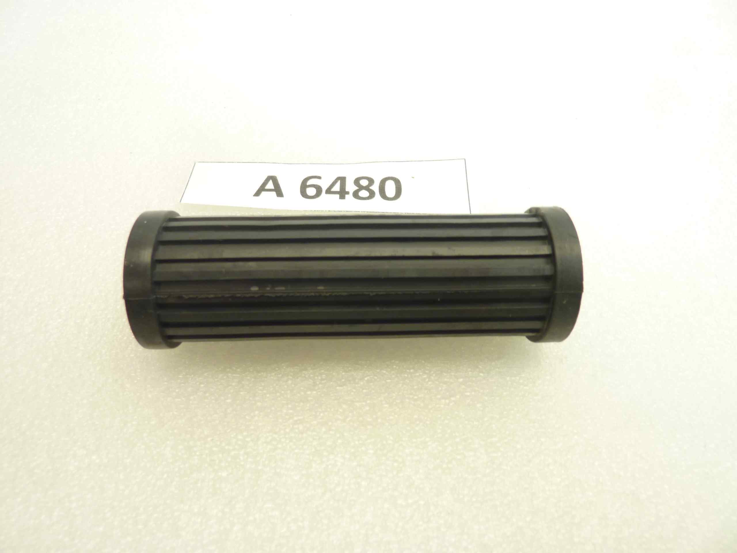 Gomma pedana poggiapiedi universale diam 29 mm lungh 98 mm diam foro 16 mm nuovo fondo di magazzino - immagine 2