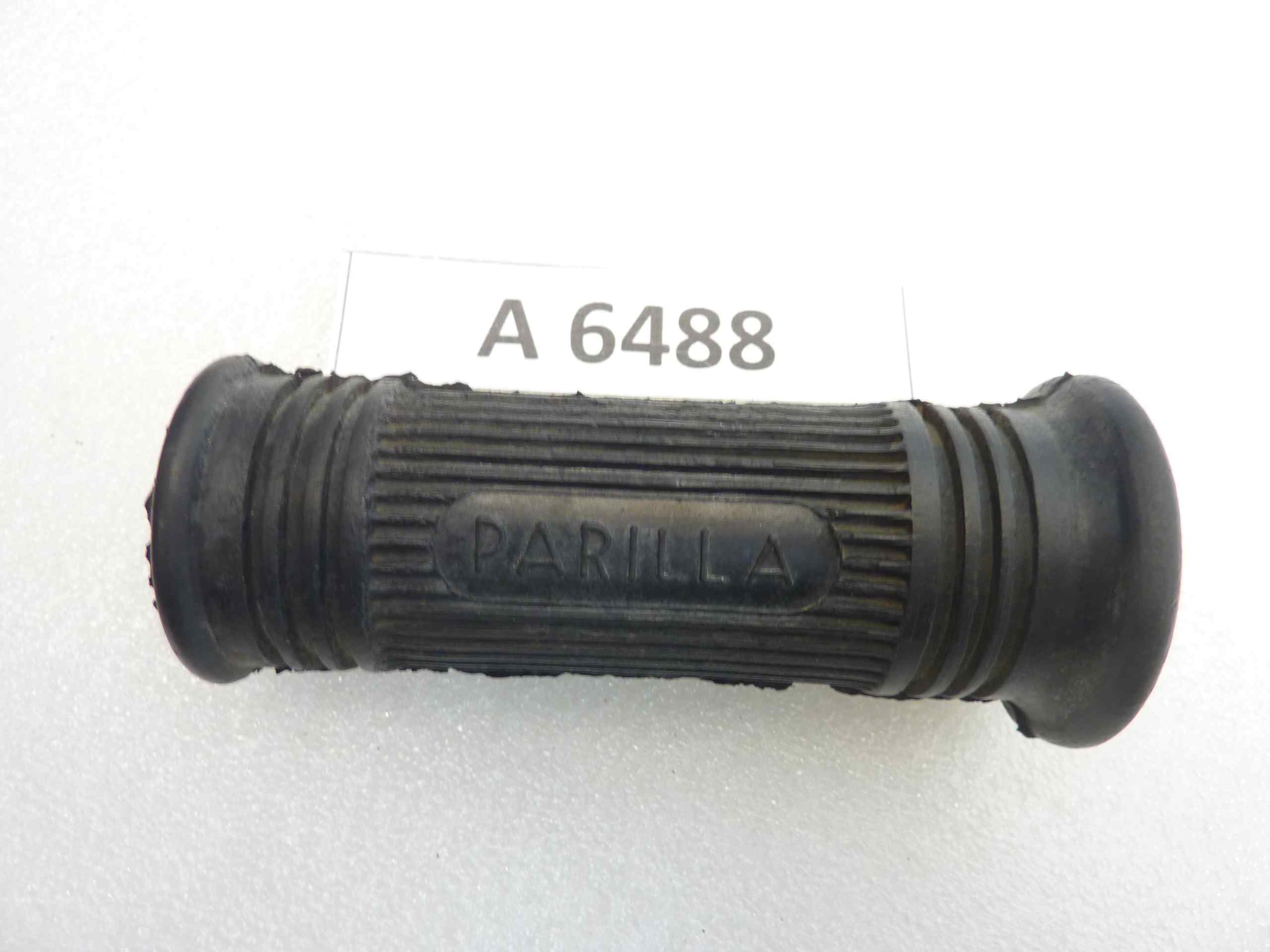 Gomma pedana poggiapiedi Parilla diam 33 mm lungh 110 mm diam foro 12 mm nuovo fondo di magazzino - immagine 2