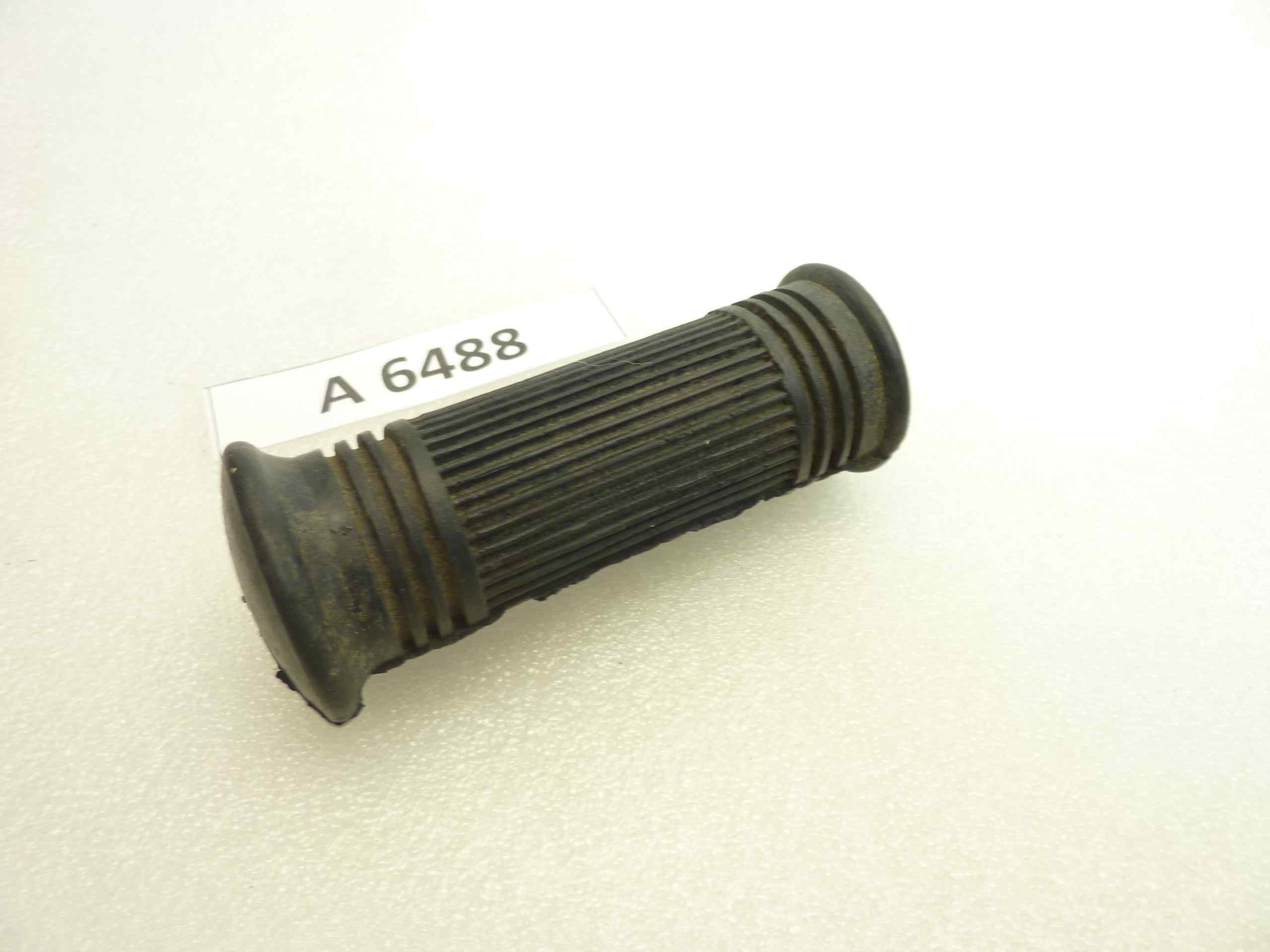 Gomma pedana poggiapiedi Parilla diam 33 mm lungh 110 mm diam foro 12 mm nuovo fondo di magazzino - immagine 5