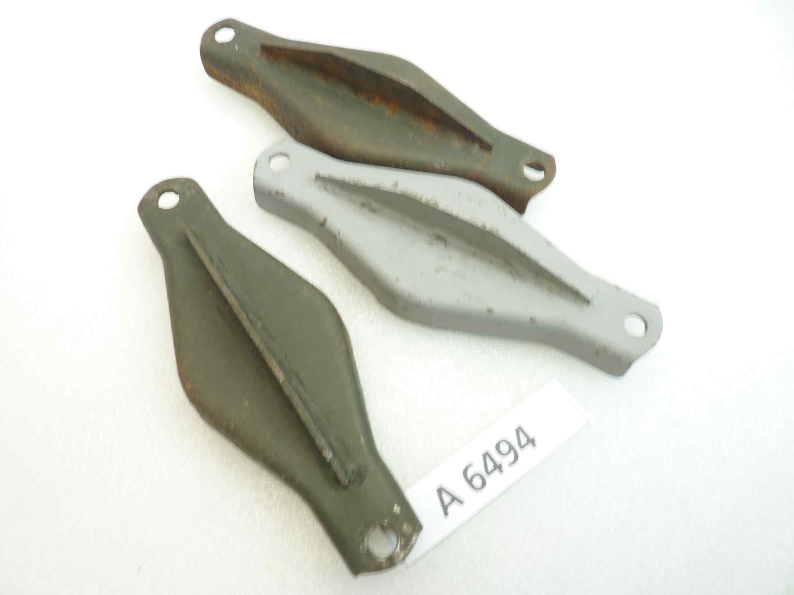 Traverso portamolla forcella anteriore Guzzi Alce Superalce GT 20 T9585 verde chiaro da riverniciare nuovo fondo di magazzino - immagine 2