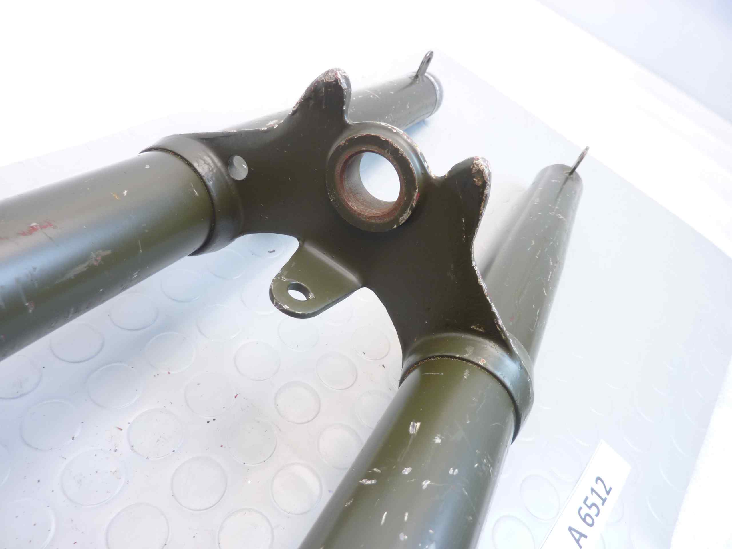 Forcella anteriore Guzzi Lodola 175 - 235 militare nuovo fondo di magazzino - immagine 4