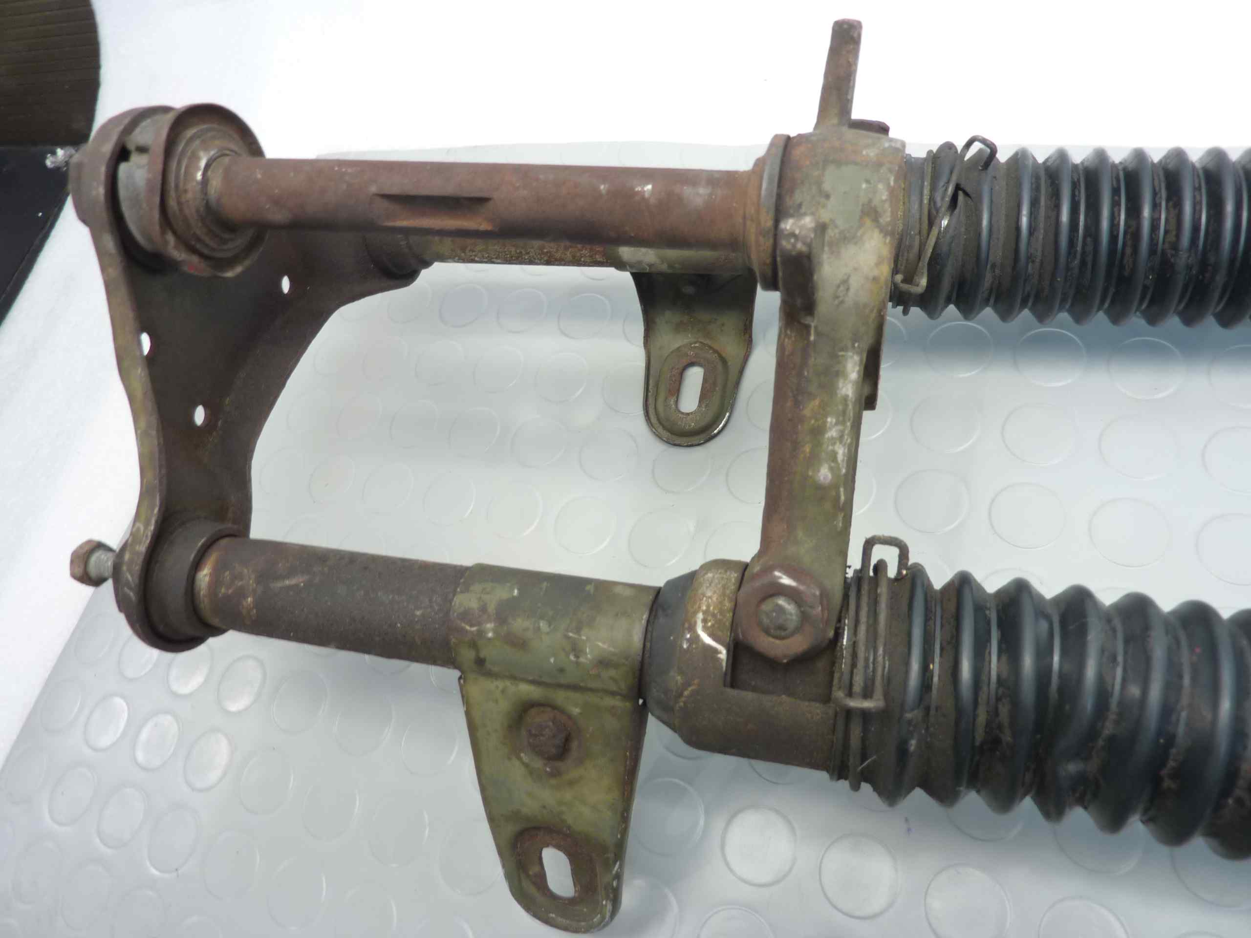 Forcella anteriore Guzzi Stornello 125 militare non testata uso ricambi - immagine 6