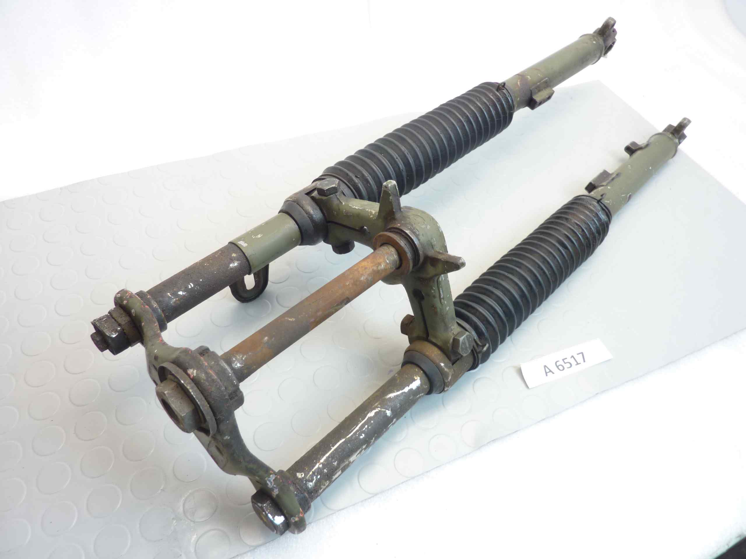 Forcella anteriore Guzzi Stornello 125 militare non testata uso ricambi