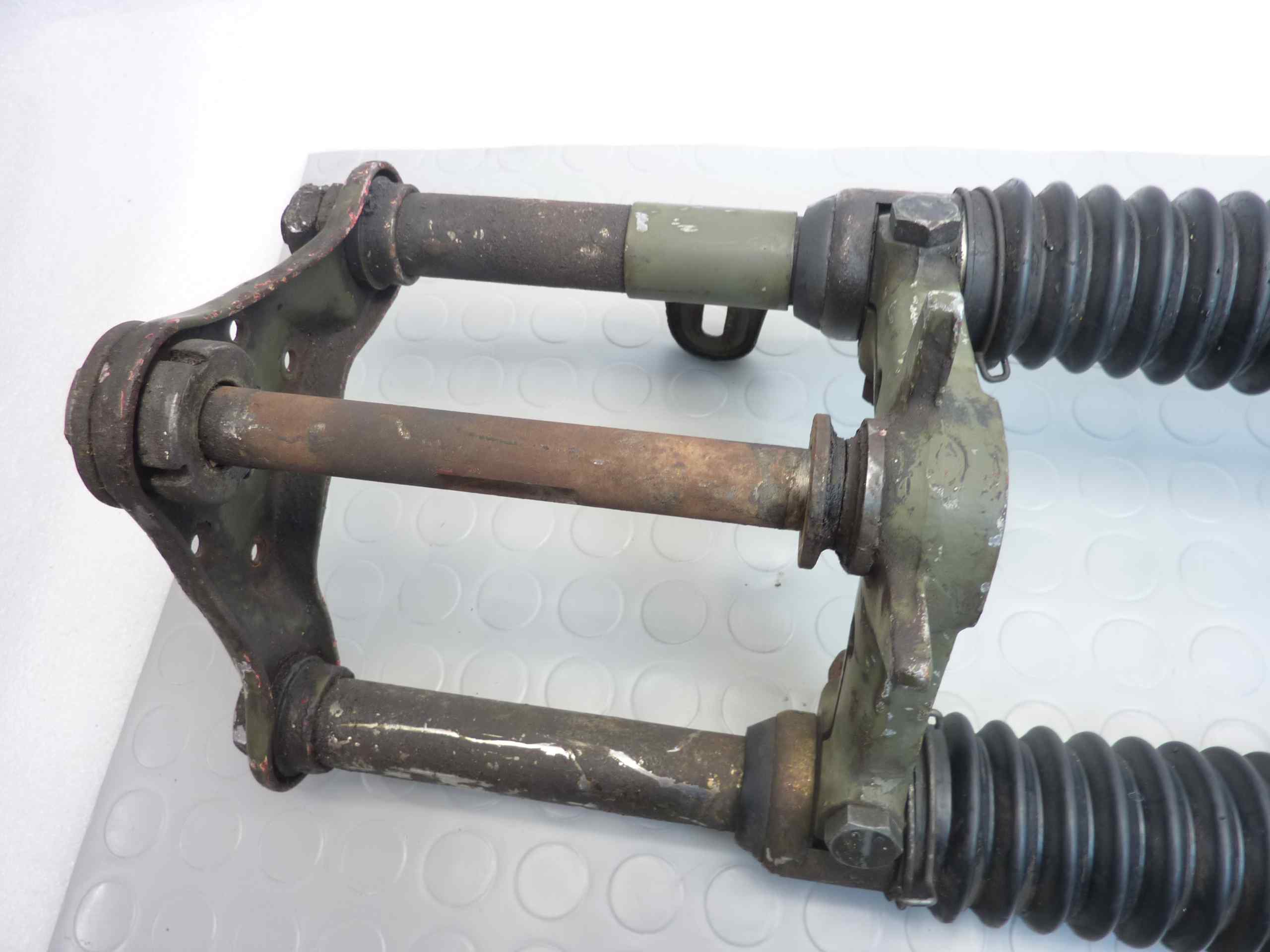 Forcella anteriore Guzzi Stornello 125 militare non testata uso ricambi - immagine 4
