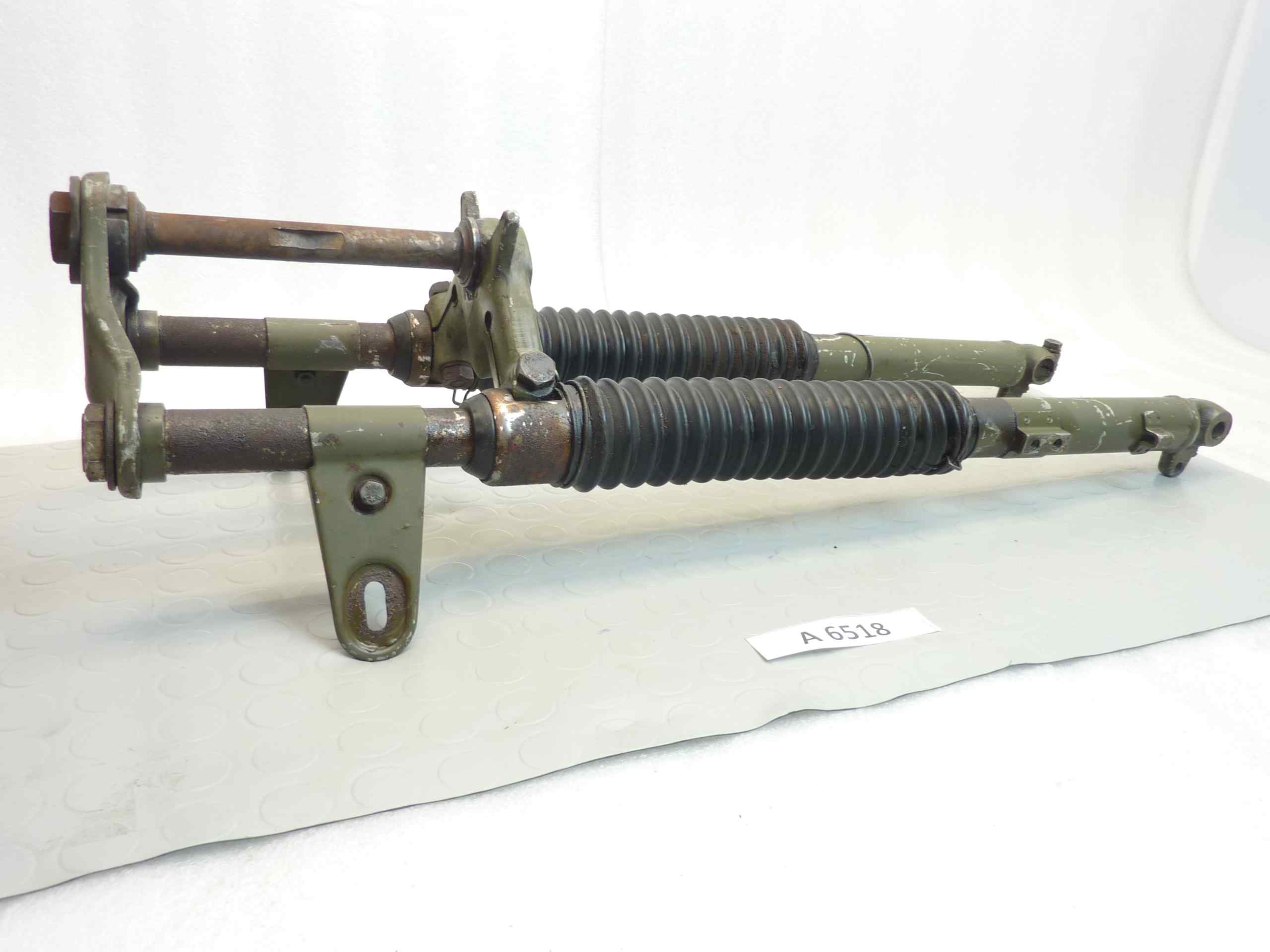 Forcella anteriore Guzzi Stornello 125 militare non testata uso ricambi - immagine 8