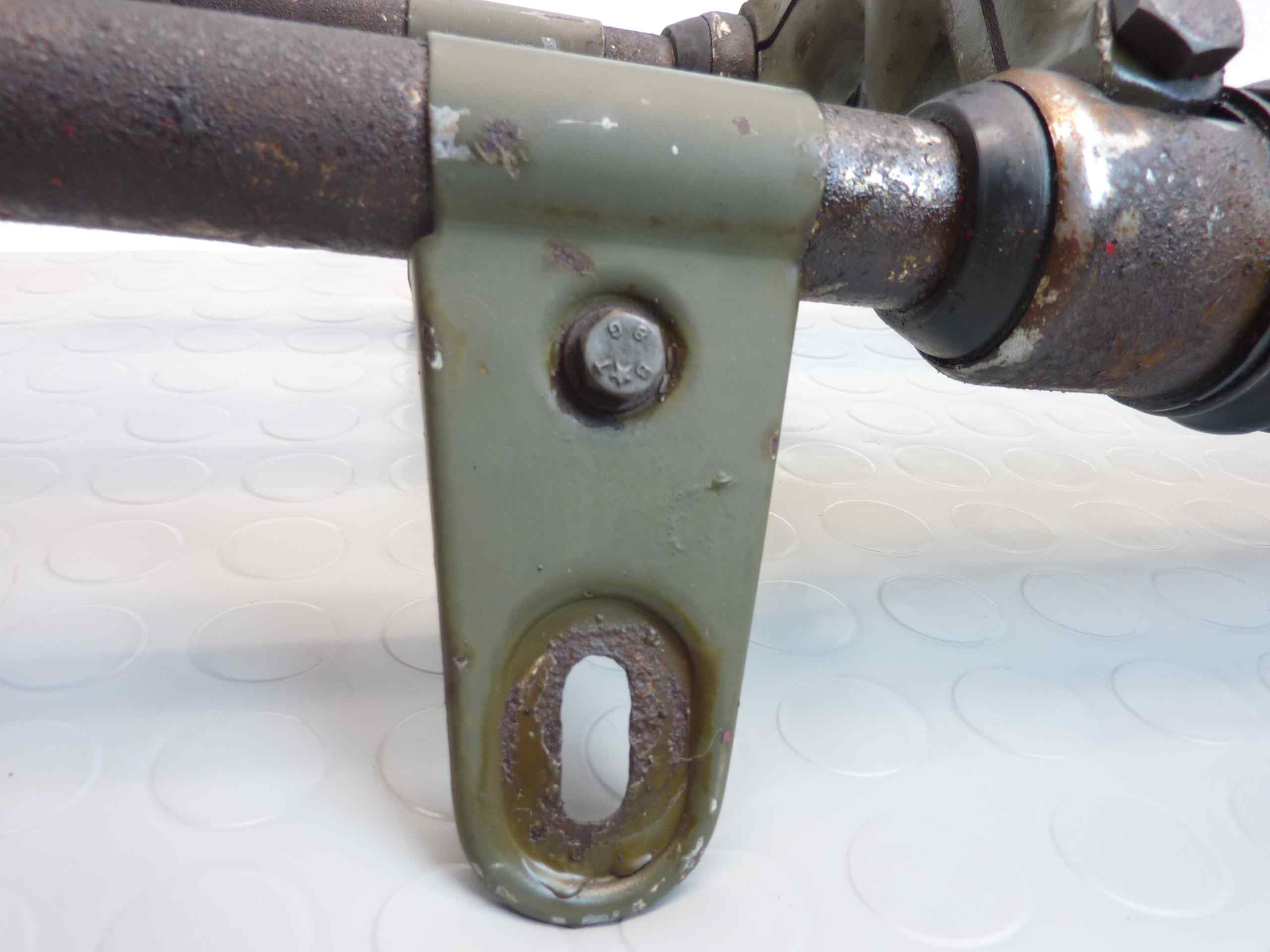Forcella anteriore Guzzi Stornello 125 militare non testata uso ricambi - immagine 9