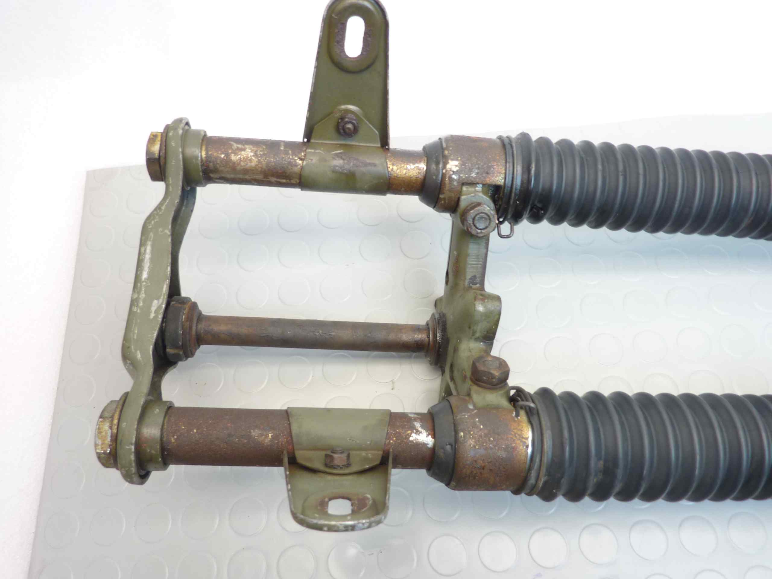 Forcella anteriore Guzzi Stornello 125 militare non testata uso ricambi - immagine 10