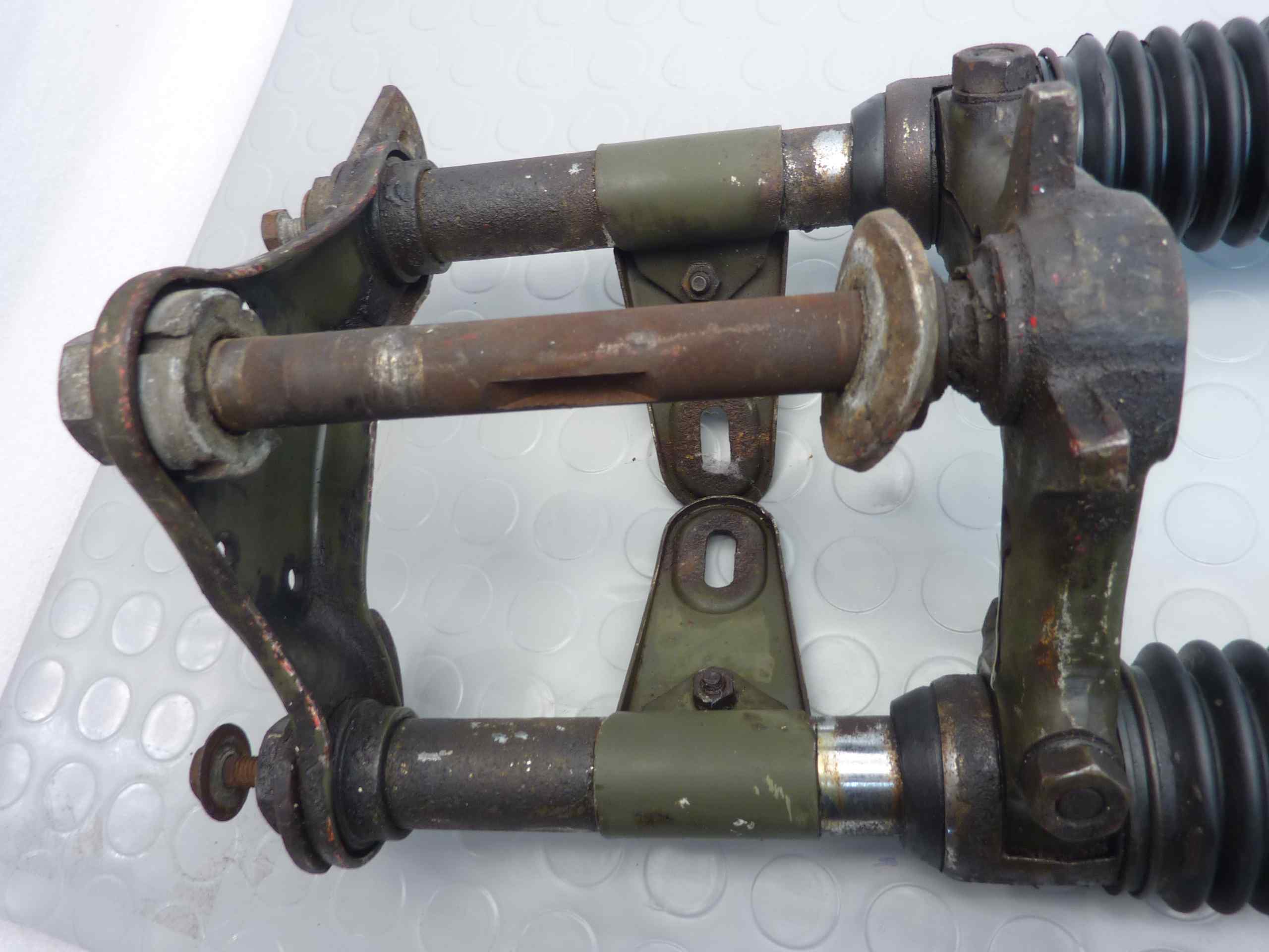 Forcella anteriore Guzzi Stornello 125 militare non testata uso ricambi - immagine 5