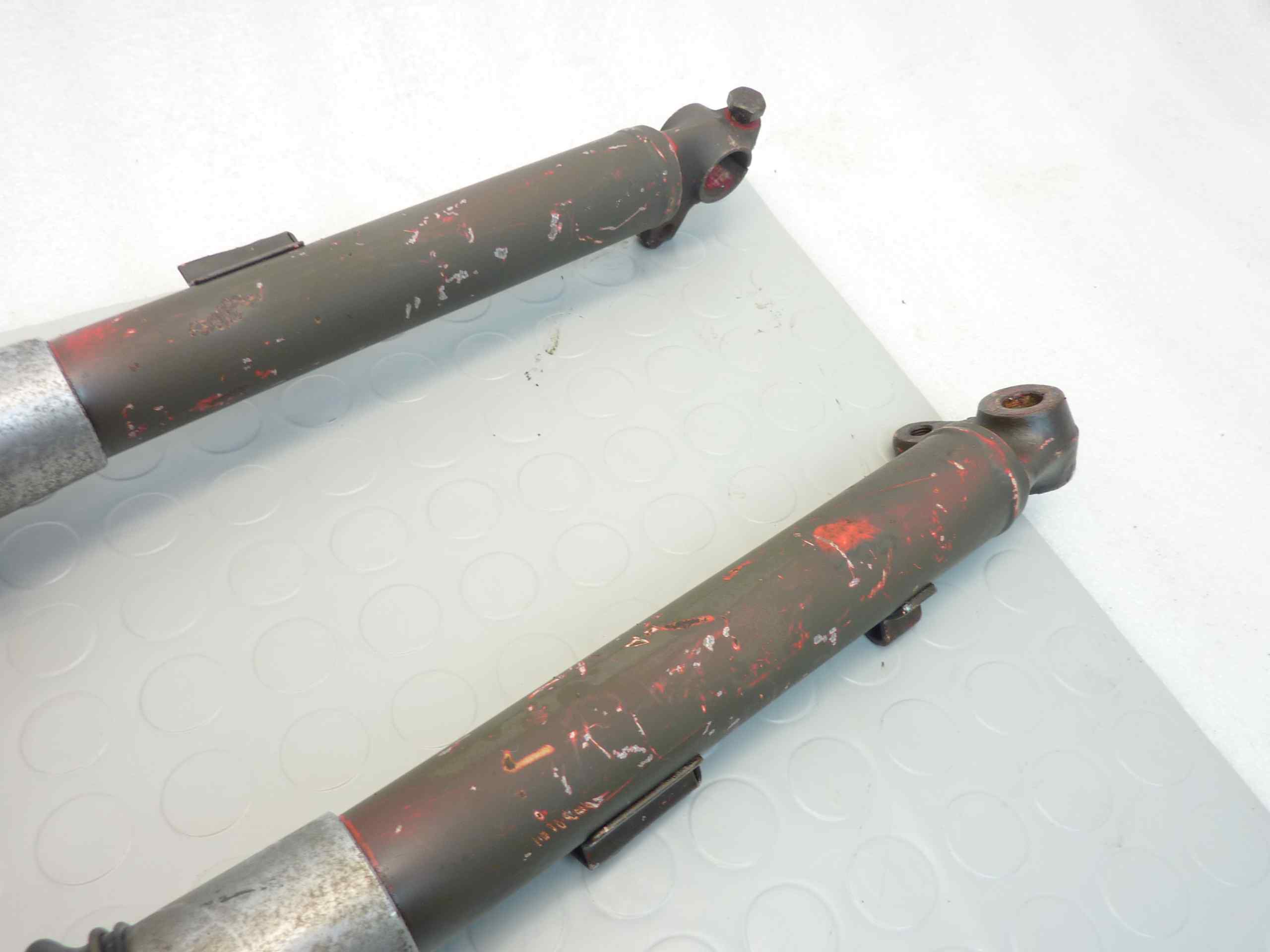 Forcella anteriore Guzzi Stornello 125 militare non testata uso ricambi - immagine 6
