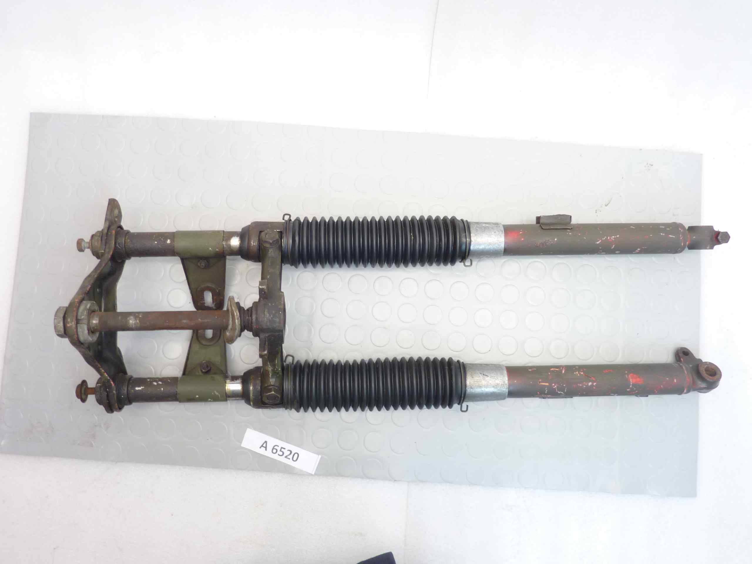 Forcella anteriore Guzzi Stornello 125 militare non testata uso ricambi - immagine 7