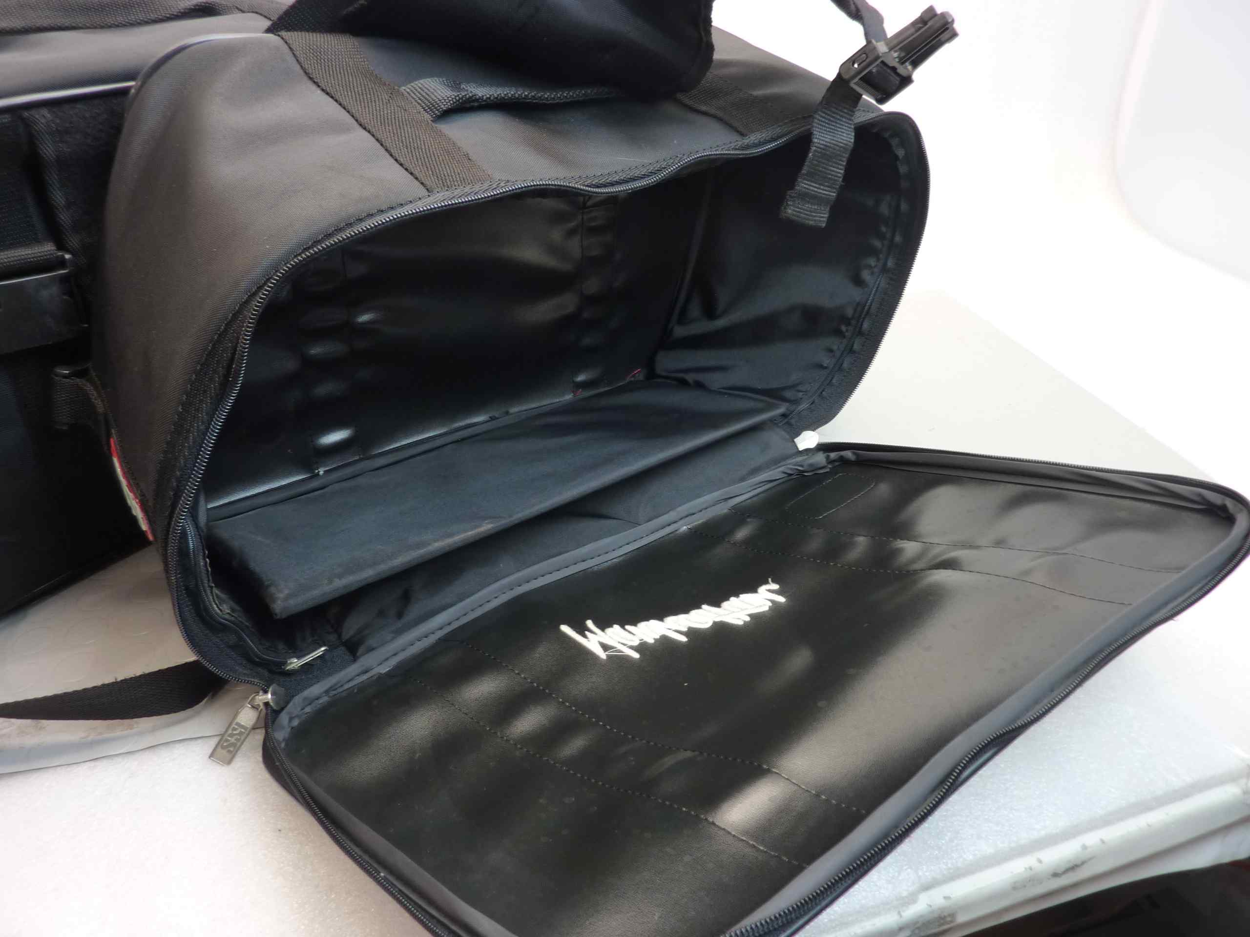 Borse laterali IXS largh tot 46 cm alt 30 cm prof 18 cm 46 x 30 x 18 coppia - immagine 7