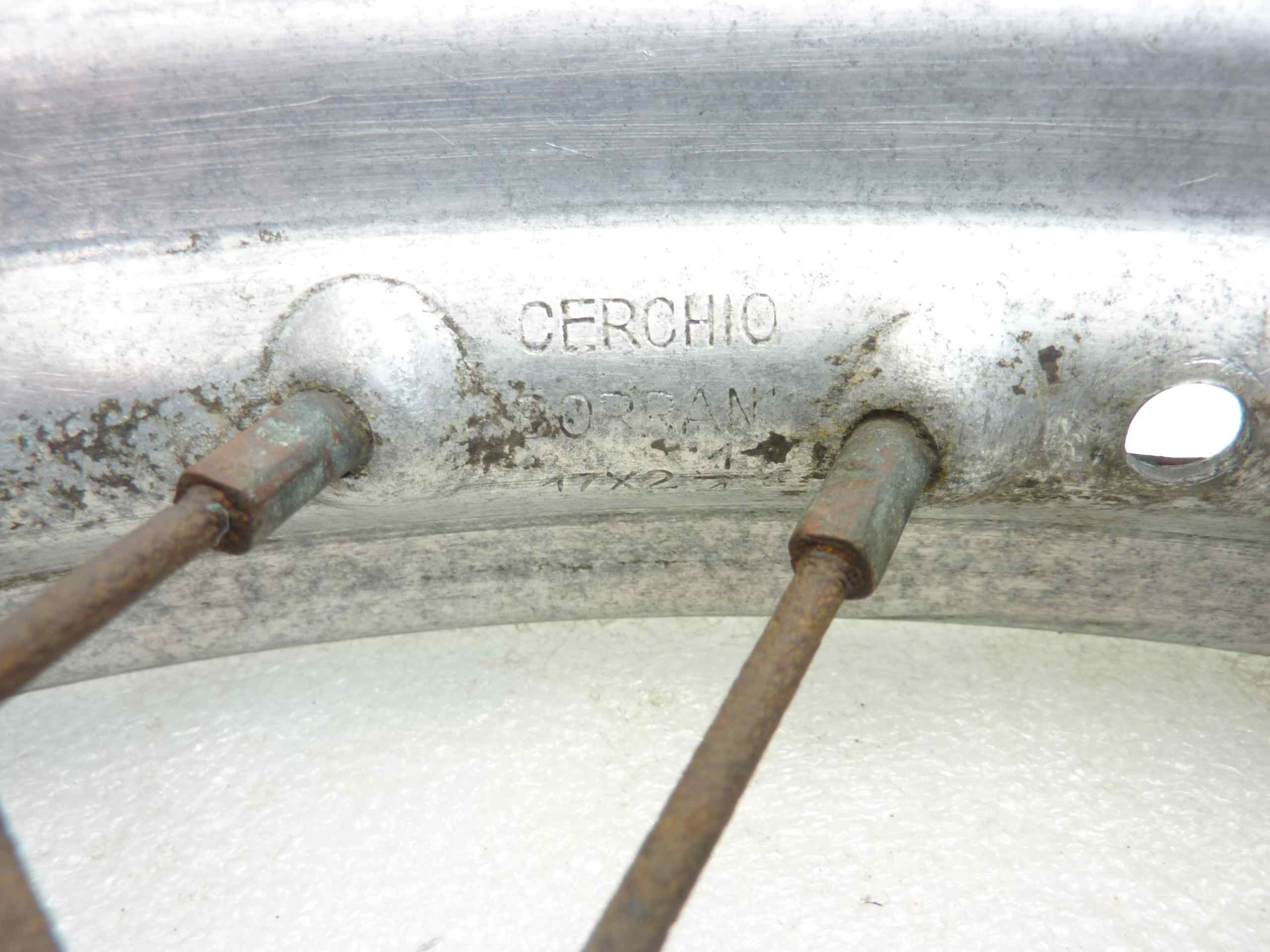 Cerchio ruota Guzzi Galletto 32 raggi - immagine 9