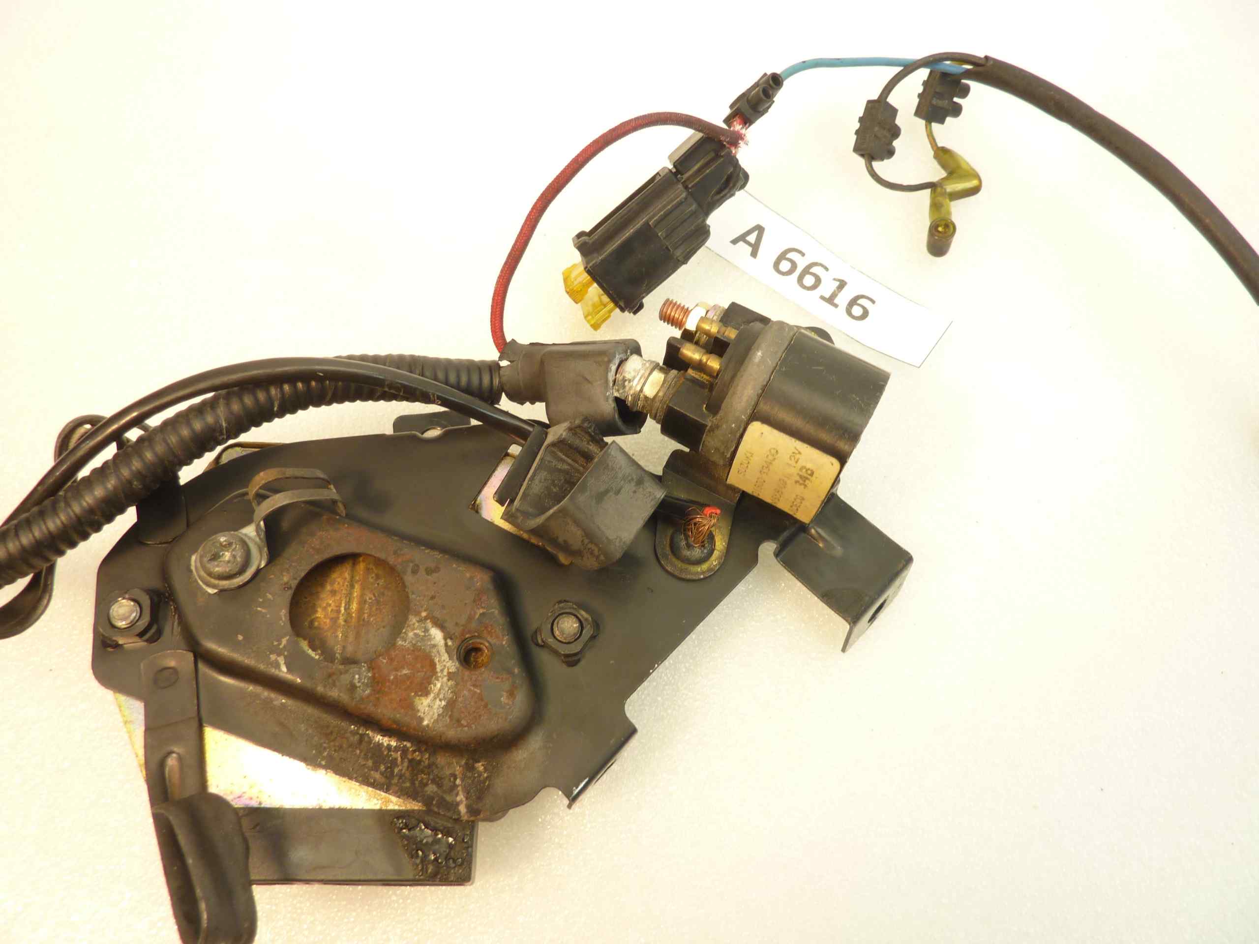 Centralina Suzuki GSX GS 400 CDI cod 32900 33401 BB1211 6520350 con staffa teleruttore ruttore rele' avviamento - immagine 6