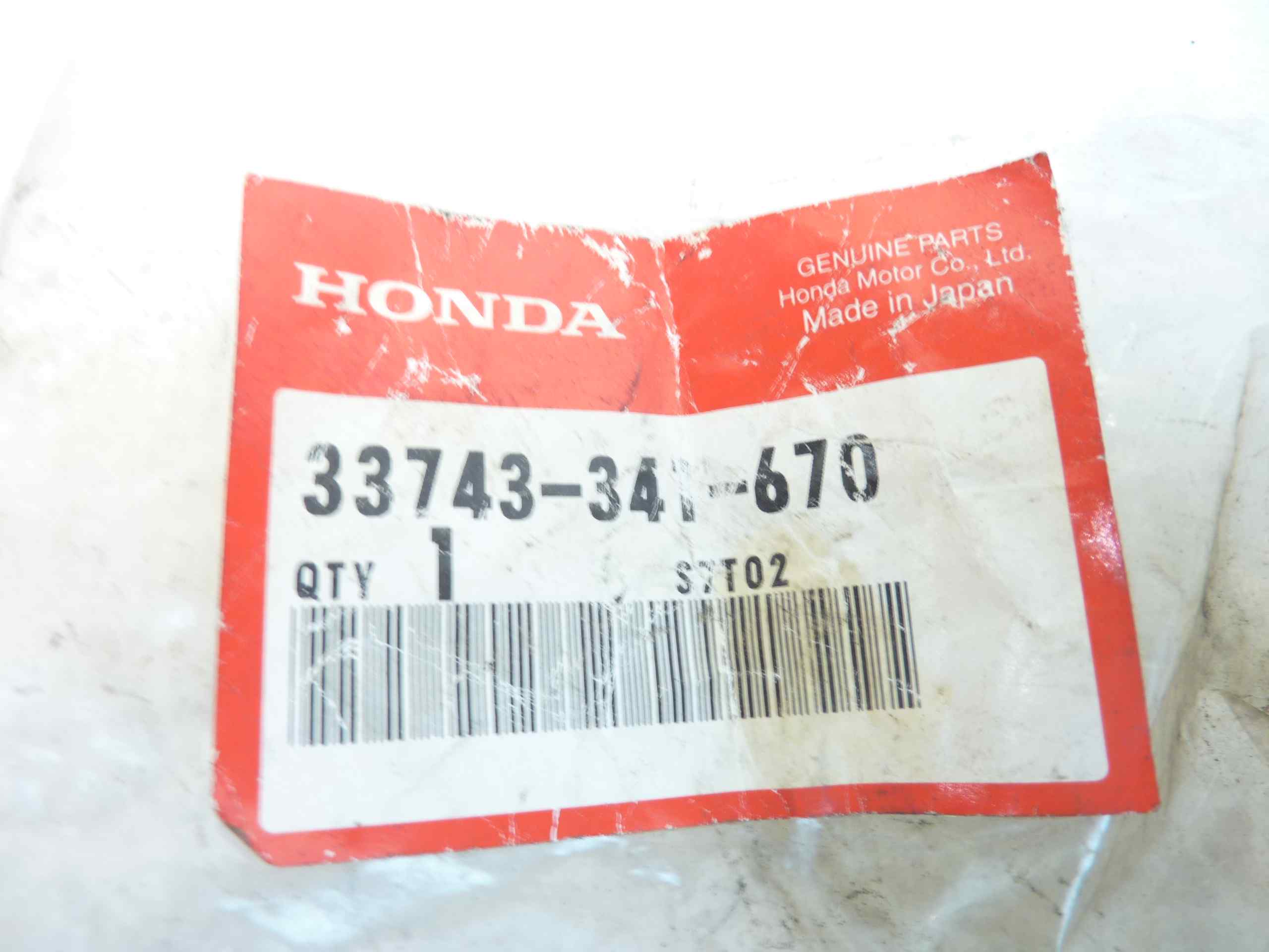 Porta catarinfrangente faro Honda CB 750 450 550 250 350 cod 33743341670 catadiottro coppia nuovo fondo di magazzino - immagine 5