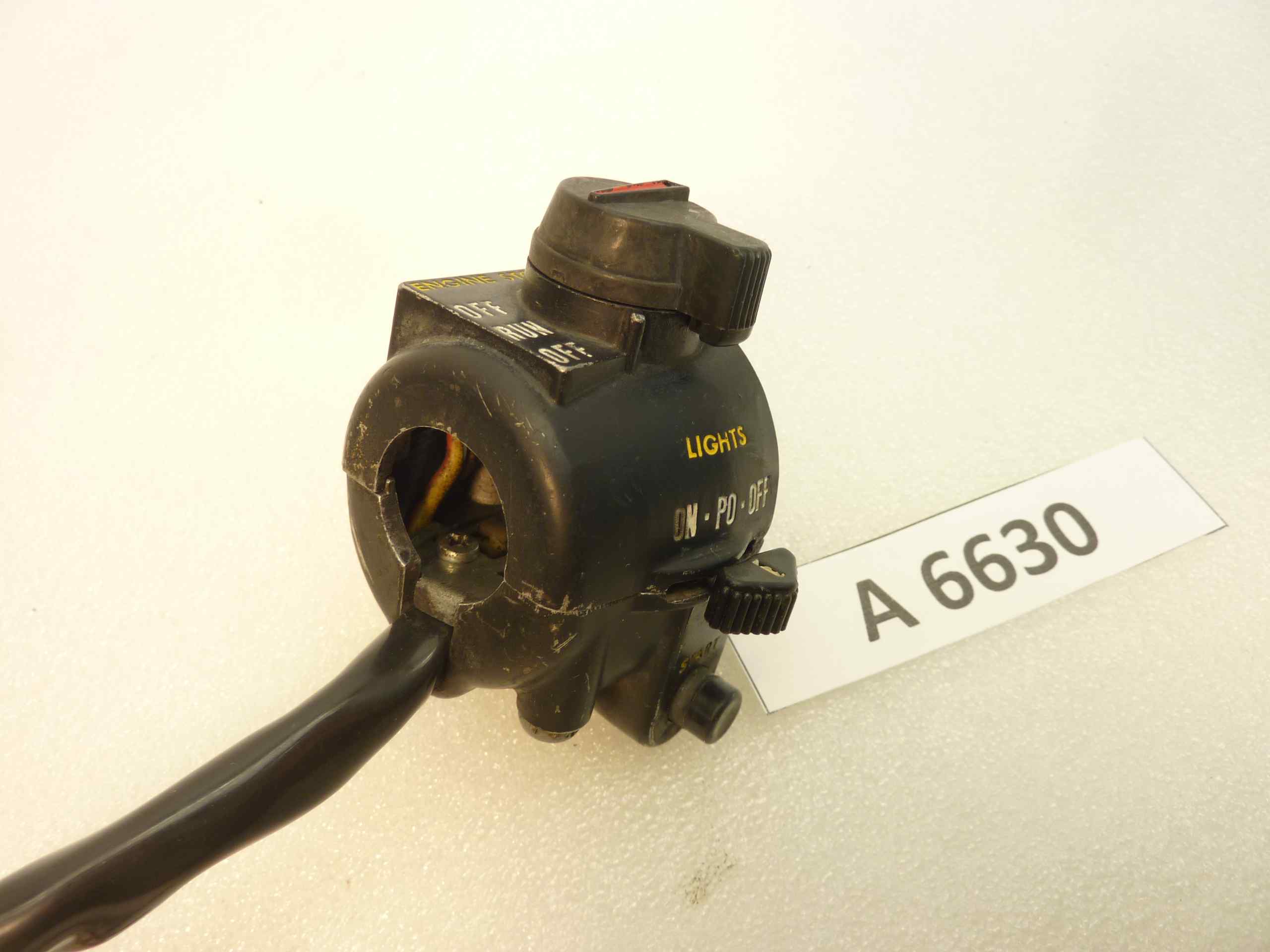 Comandi manubrio Kawasaki KH 250 400 SS devio luci - immagine 6