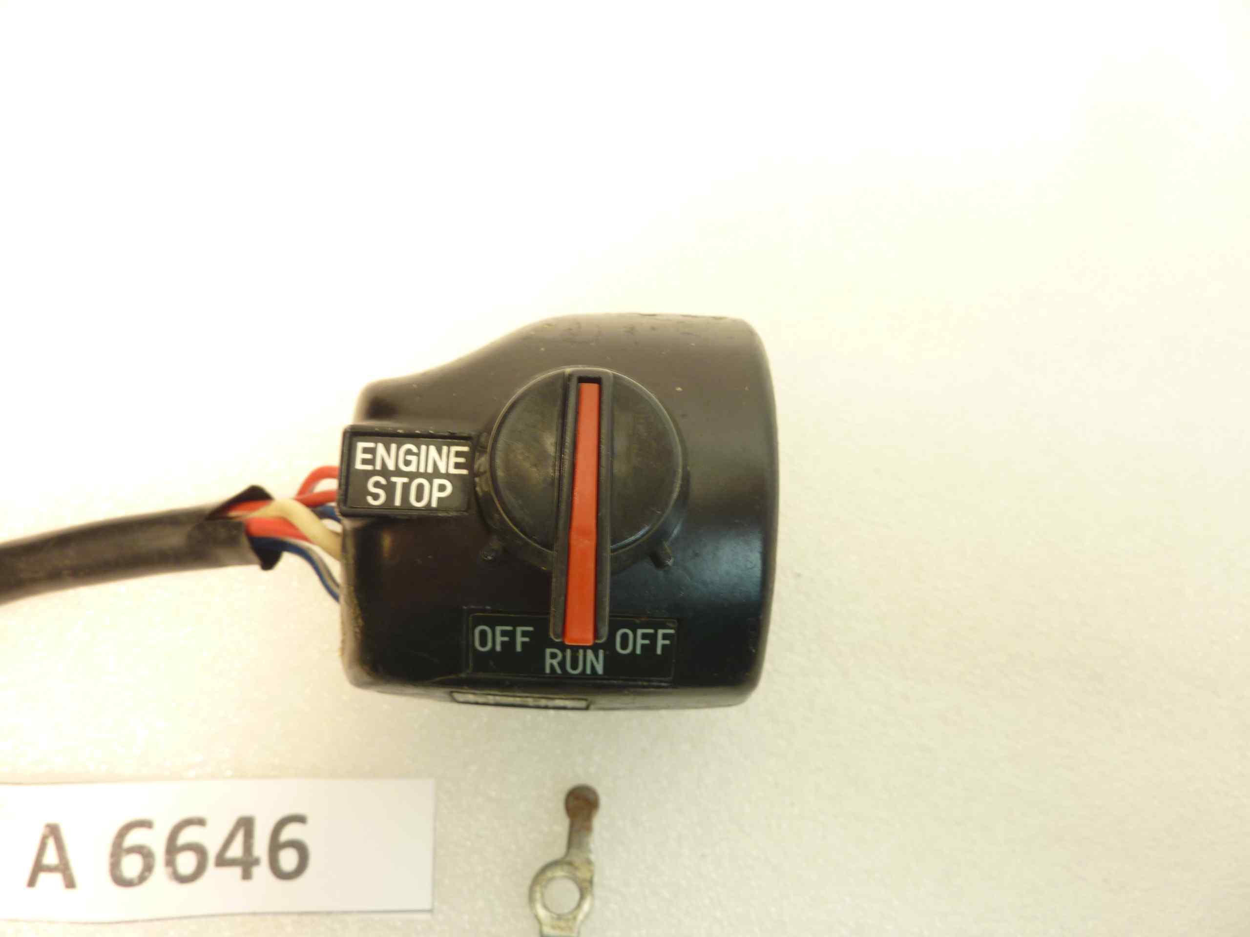 Comandi manubrio Yamaha RD 400 1976-1979 per ricambi devio luci - immagine 3