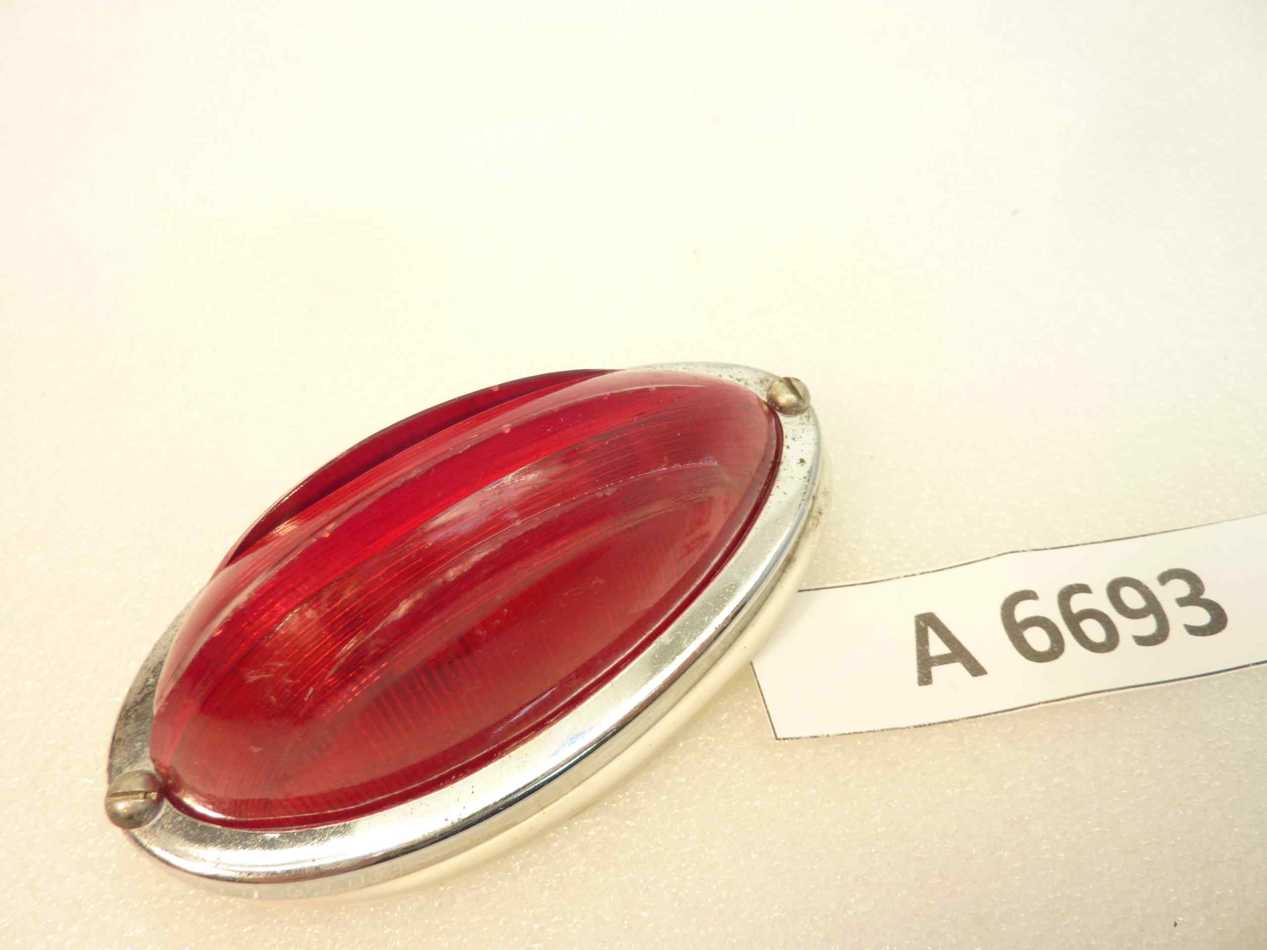 Fanalino direzionale accessorio Piaggio Vespa epoca Biemme art58 uso ricambi non testato