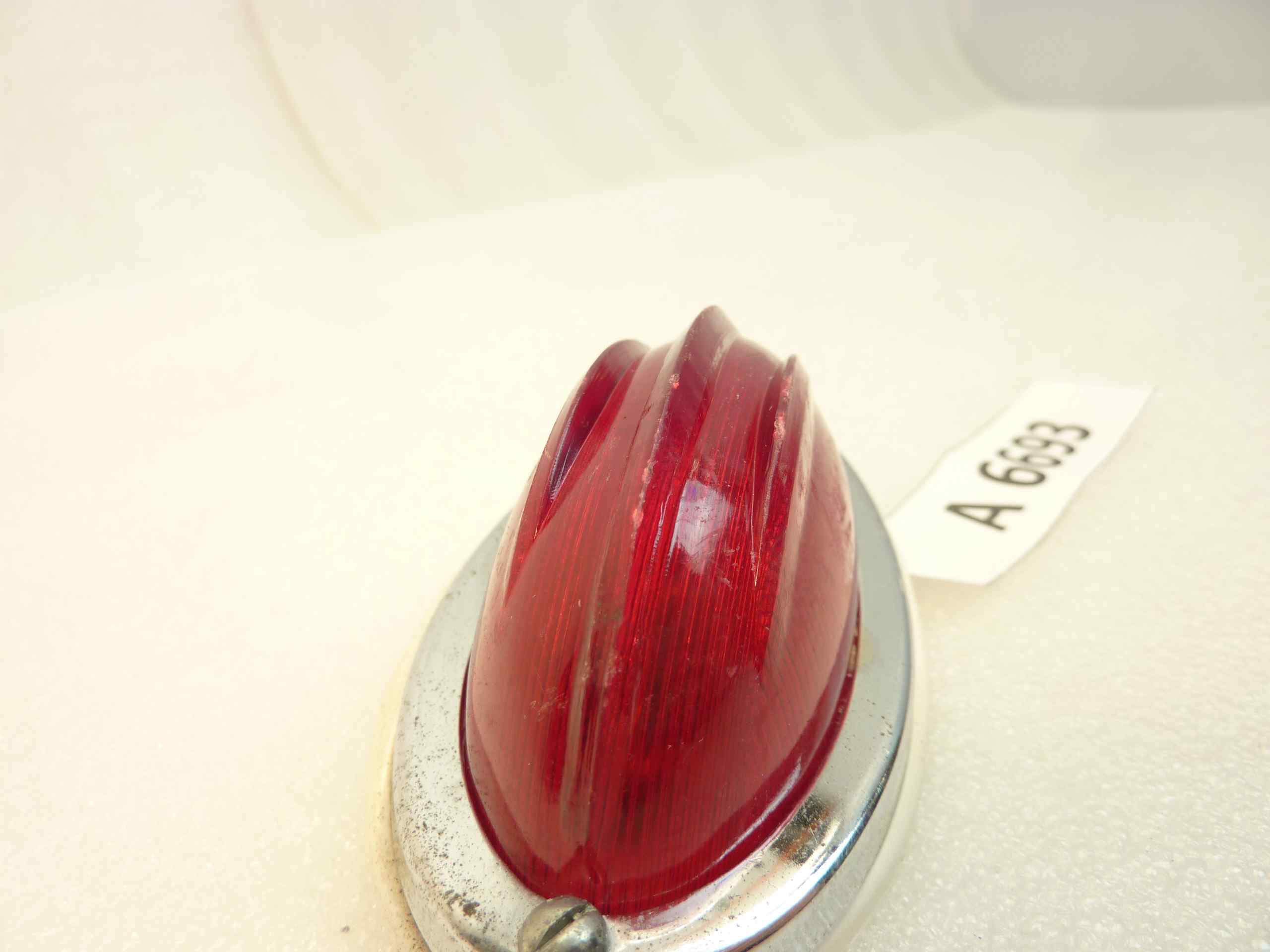 Fanalino direzionale accessorio Piaggio Vespa epoca Biemme art58 uso ricambi non testato - immagine 2