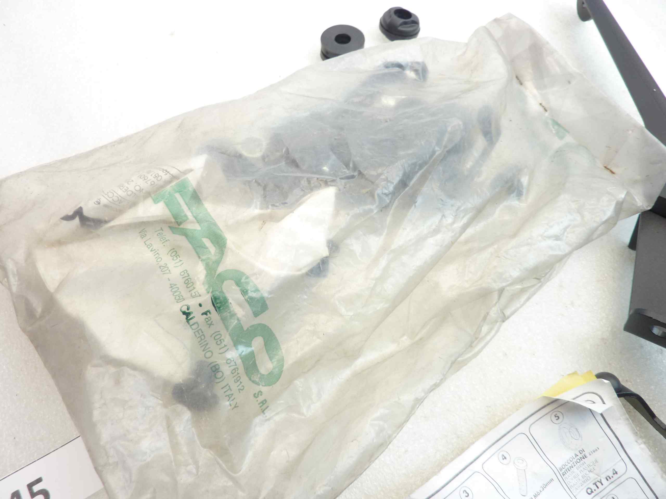 Staffe attacchi parabrezza Honda SH 125 150 2008 plexiglass nuovo fondo di magazzino - immagine 3