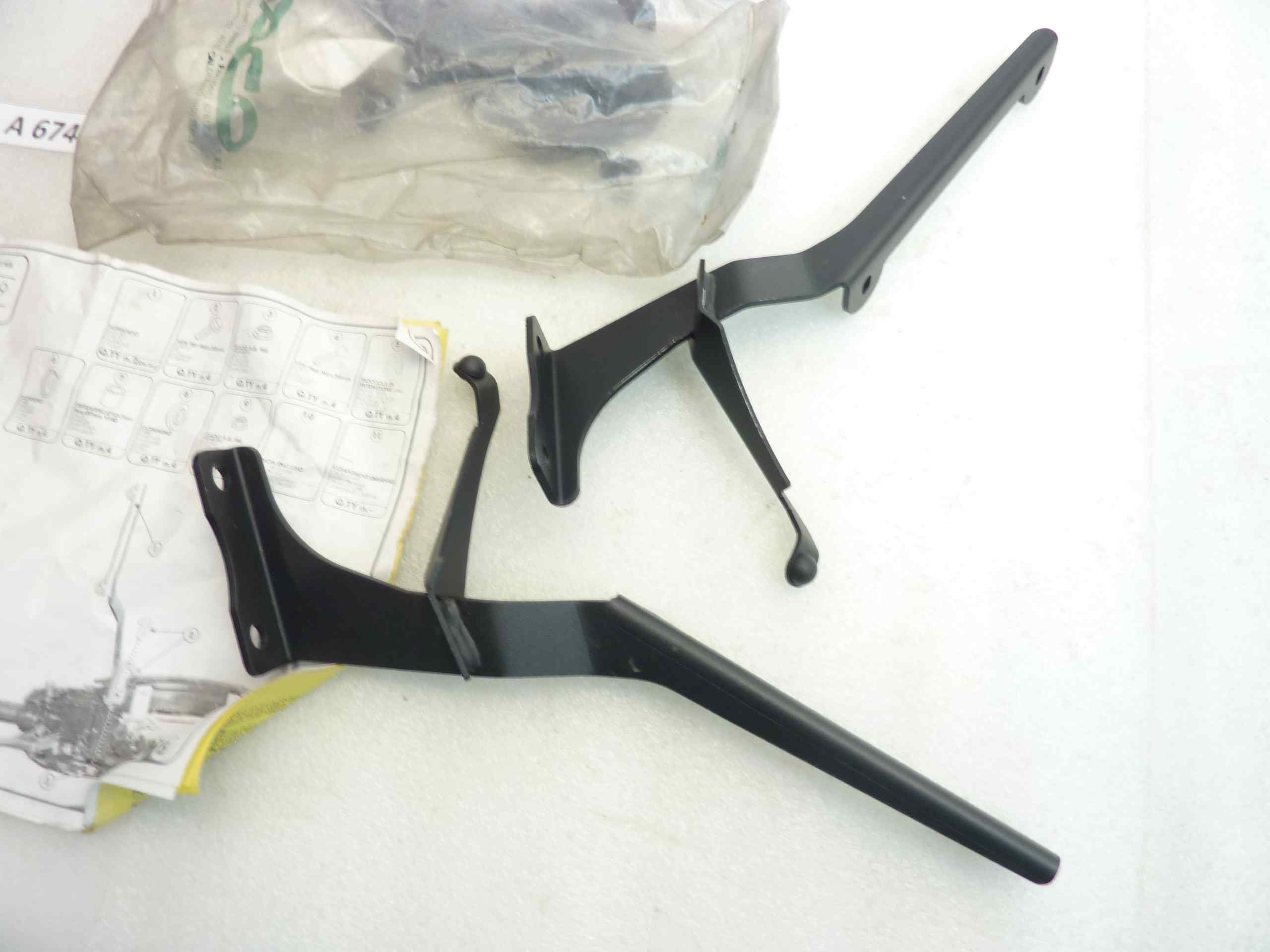 Staffe attacchi parabrezza Honda SH 125 150 2008 plexiglass nuovo fondo di magazzino - immagine 4