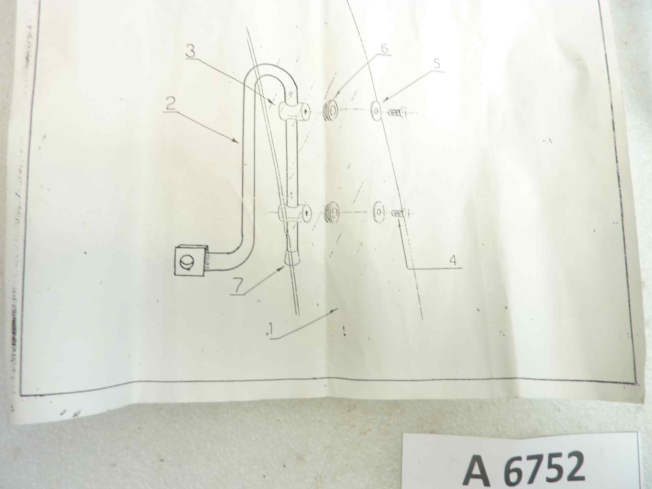 Staffe attacchi parabrezza Givi Yamaha Fazer plexiglass nuovo fondo di magazzino - immagine 5