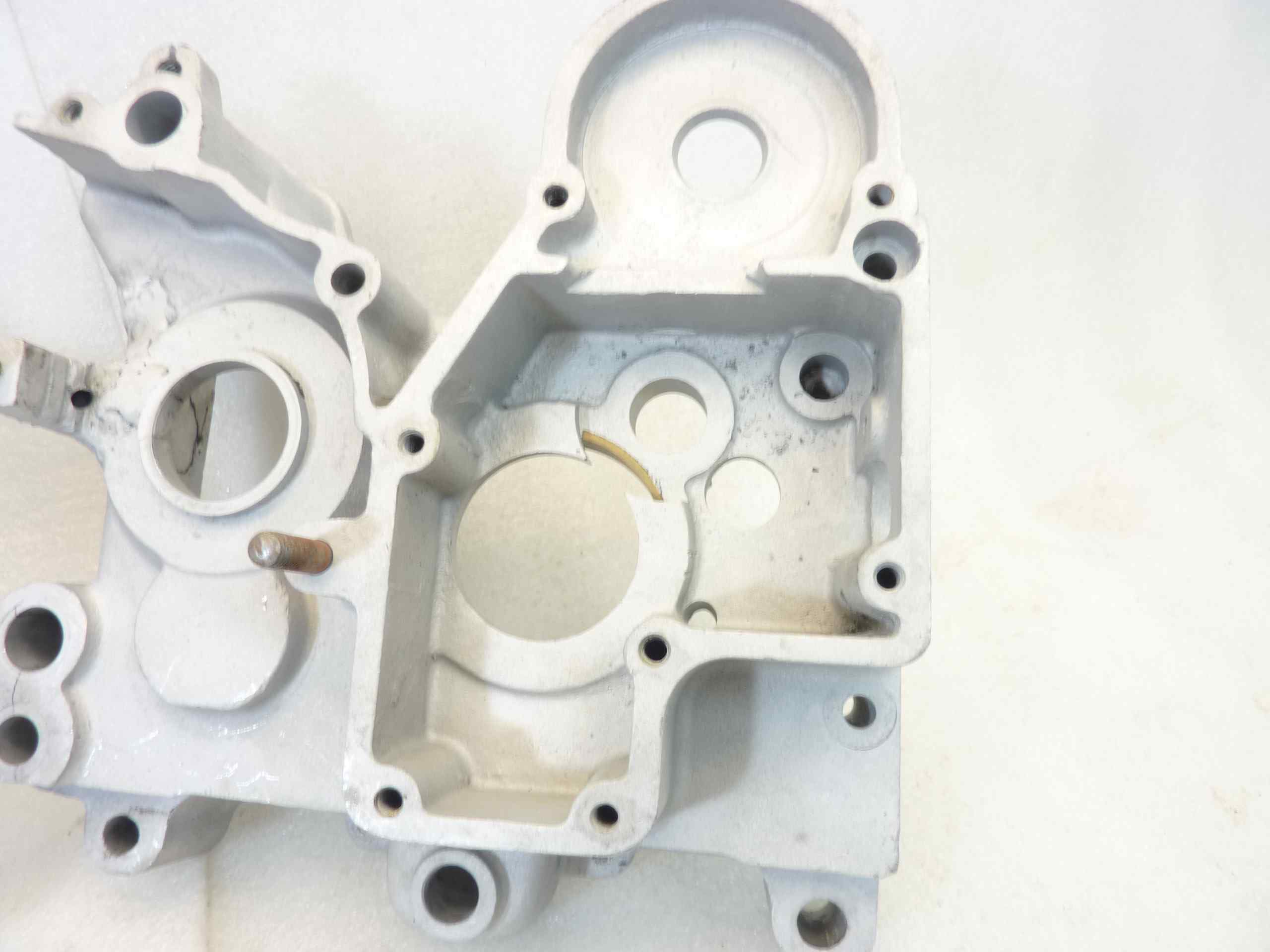 Basamento carter motore Guzzi P 250 Faccetta Nera cod 2504 2505 riparato sigla motore 0605247 - immagine 6