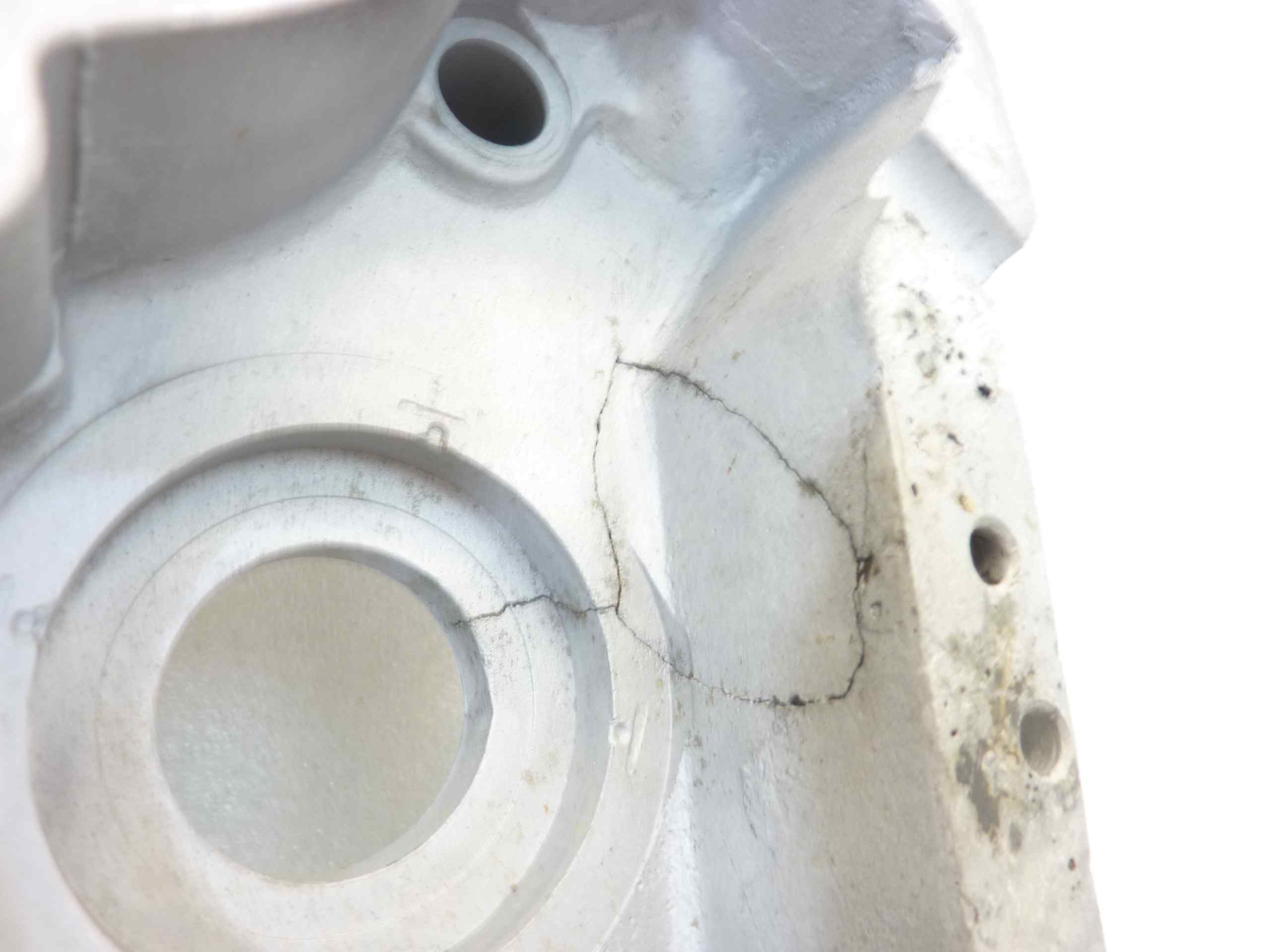 Basamento carter motore Guzzi P 250 Faccetta Nera cod 2504 2505 riparato sigla motore 0605247 - immagine 9