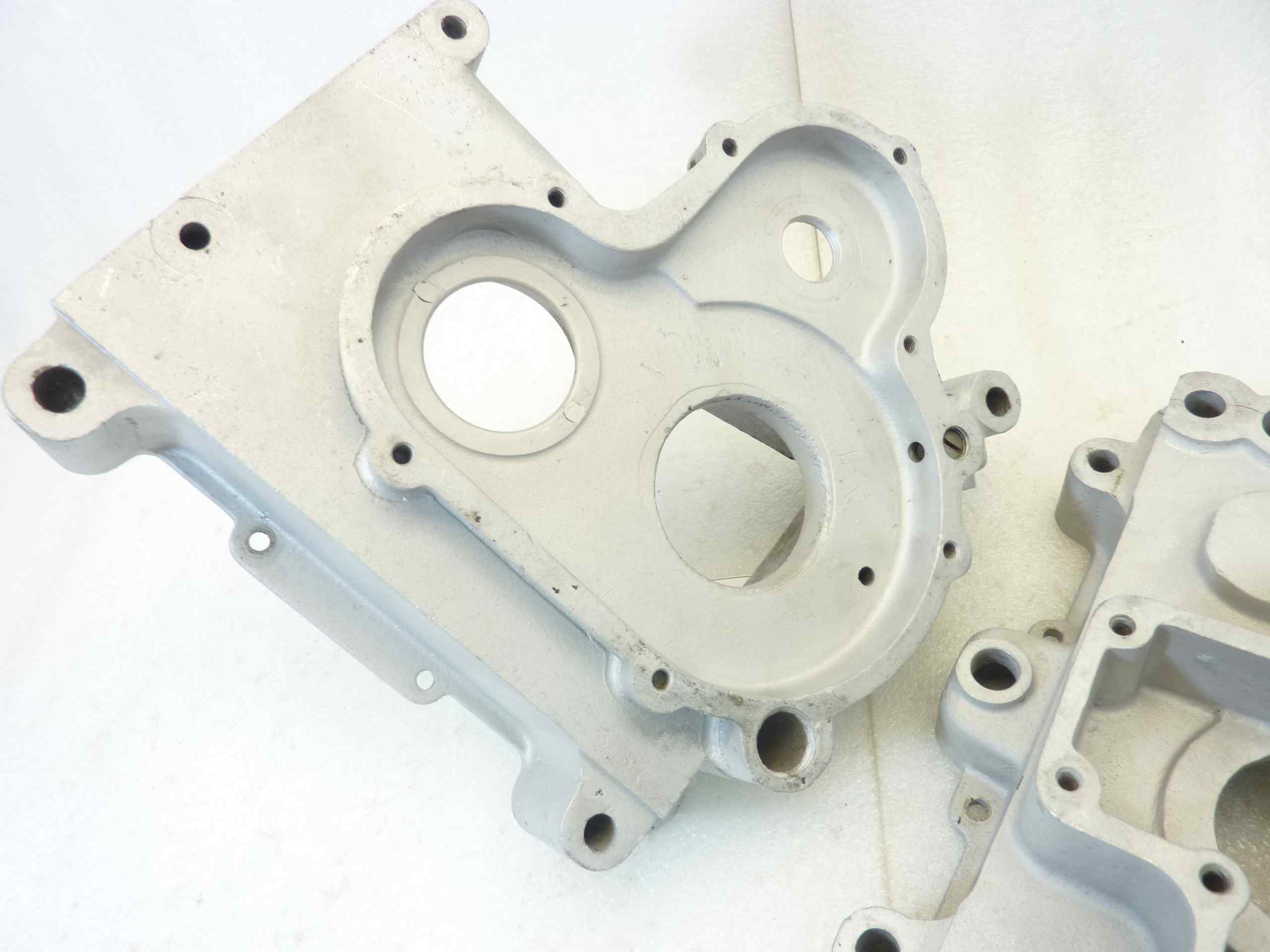 Basamento carter motore Guzzi P 250 Faccetta Nera cod 2504 2505 riparato sigla motore 0605247 - immagine 12