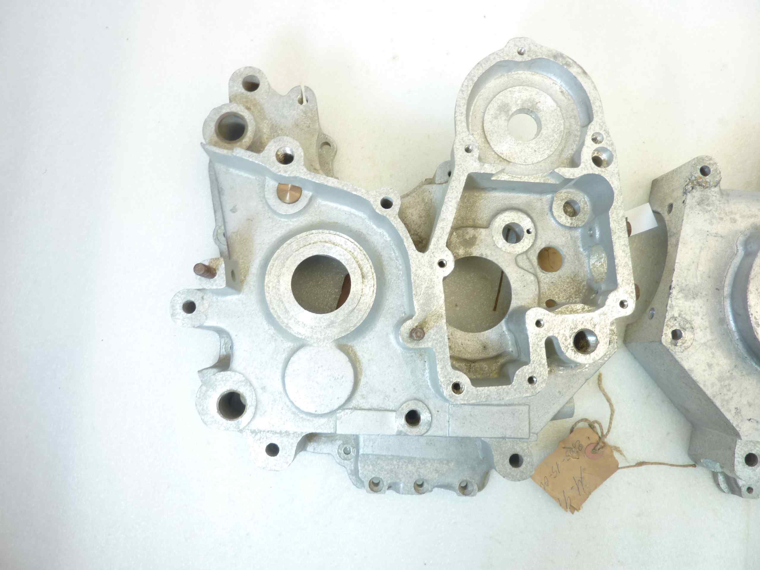 Basamento carter motore Guzzi Superalce cod M9104 M9103 no sigla motore nuovo fondo di magazzino - immagine 7