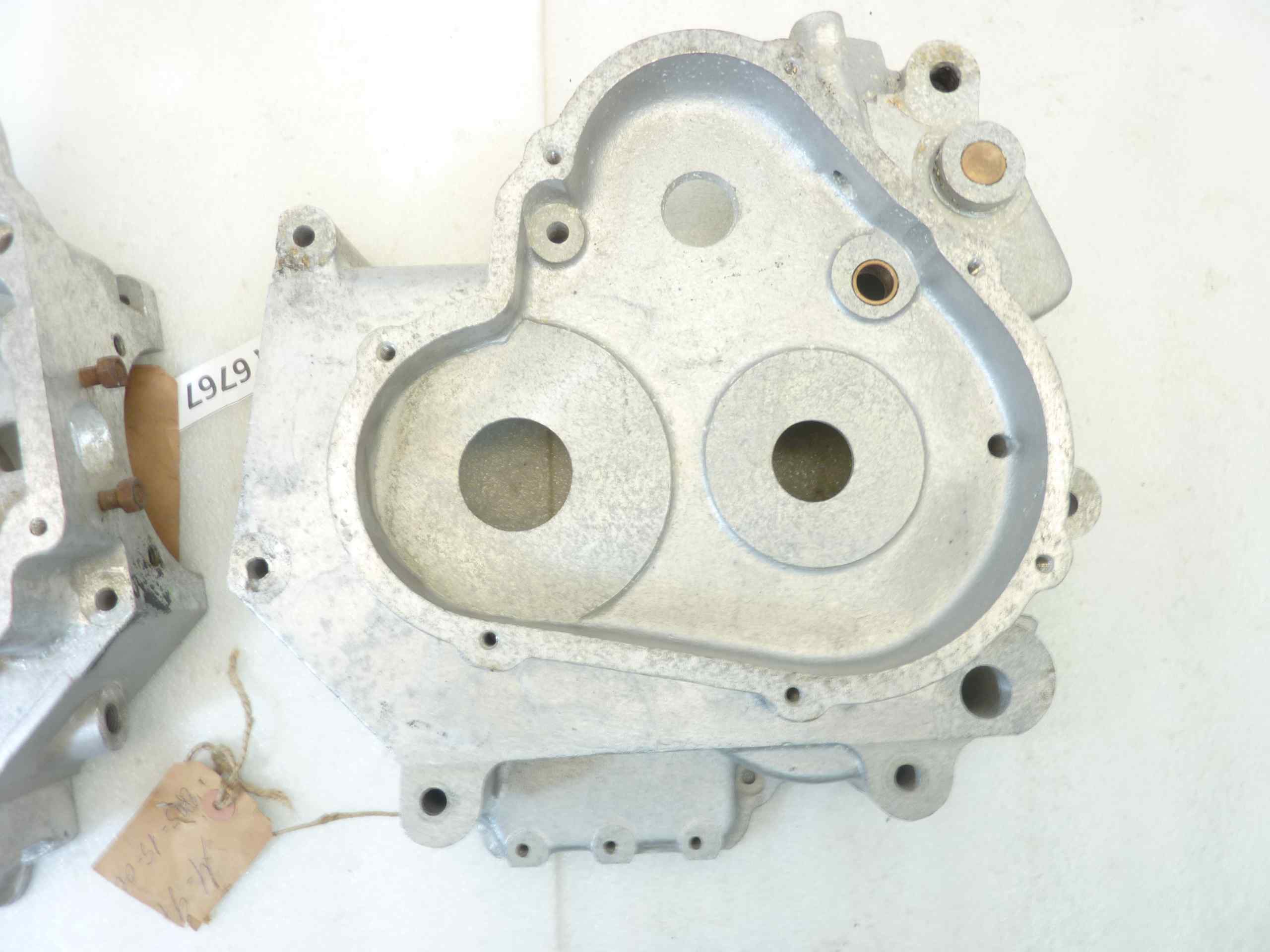 Basamento carter motore Guzzi Superalce cod M9104 M9103 no sigla motore nuovo fondo di magazzino - immagine 8