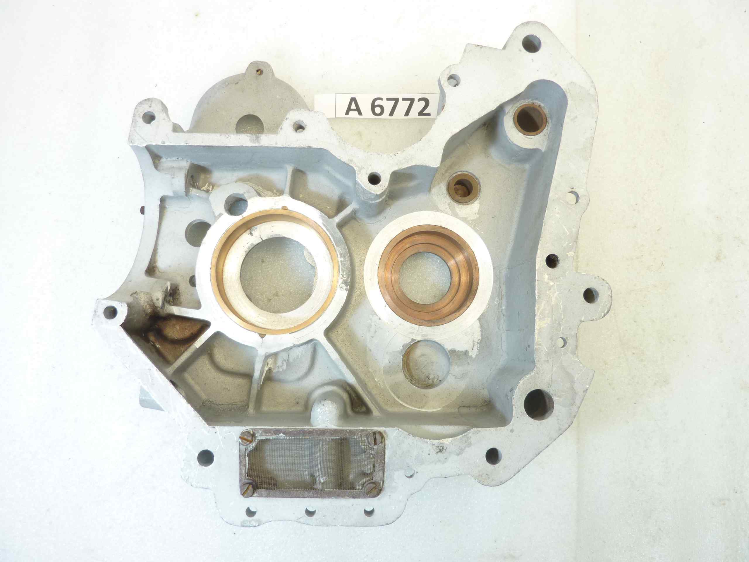 Basamento carter motore Guzzi Superalce cod M9103 destro sigla motore 96185 - immagine 5